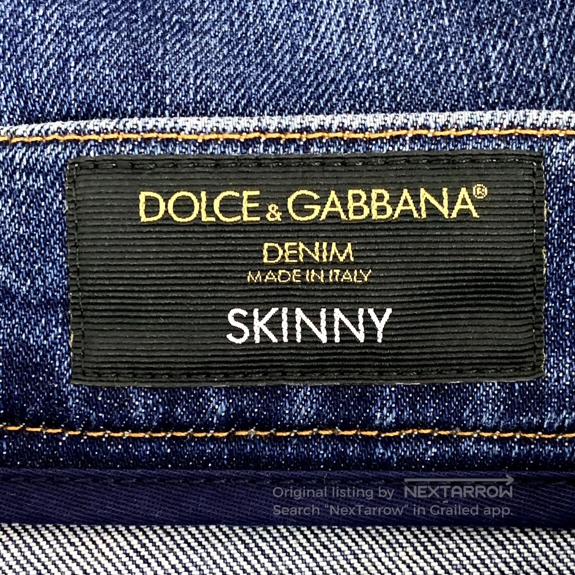 Dolce & Gabbana Dolce Gabbana Dark blue water-washed distressed design cot Size US 32 / EU 48 - 7 Thumbnail