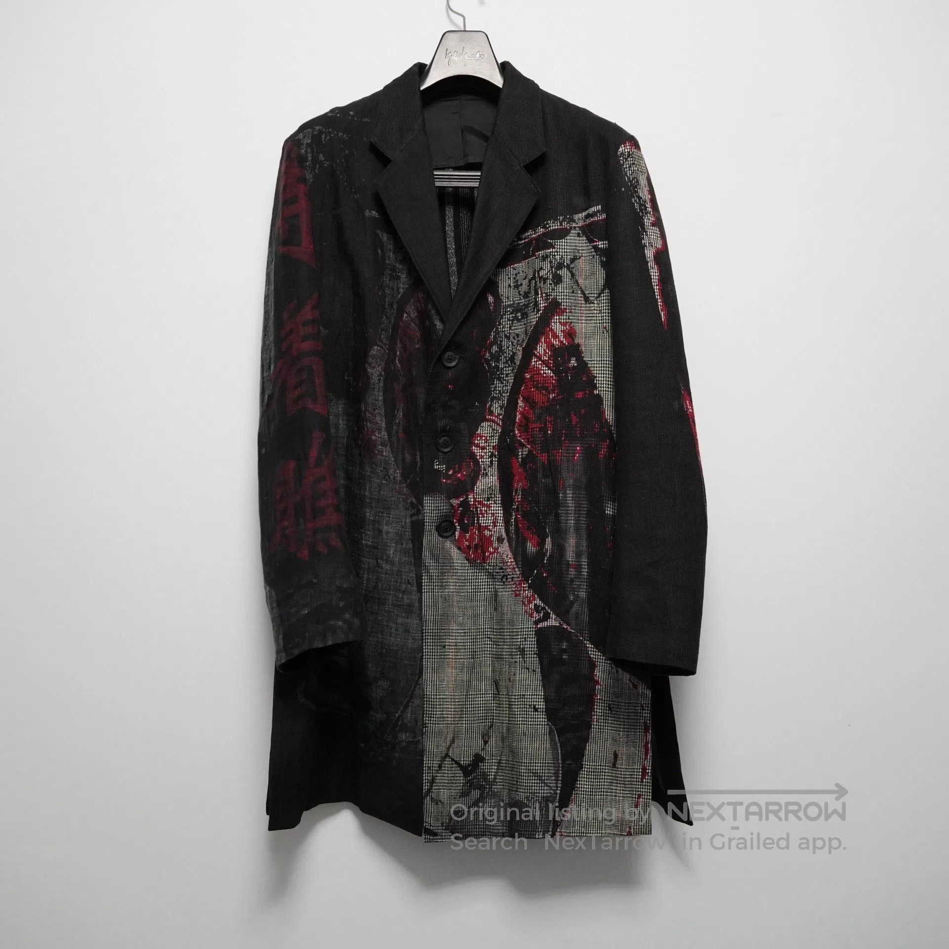 Yohji Yamamoto yohji yamamoto 2021ss jacket with deep slits. Size US M / EU 48-50 / 2 - 1 Thumbnail