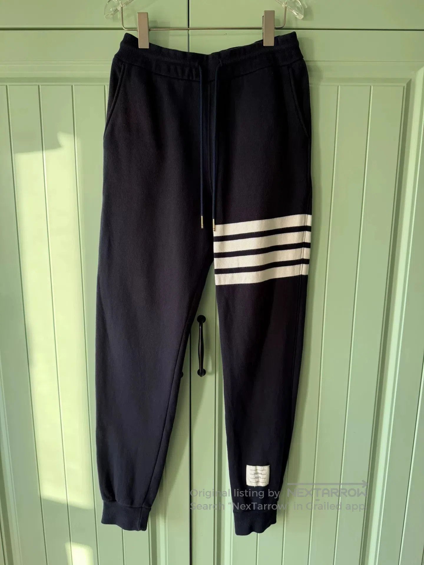 Thom Browne Thom Browne 4-Stripe Sweatpants. Size US 26 / EU 42 - 1 Thumbnail