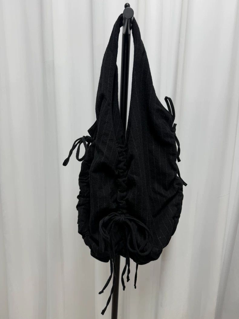 Yohji Yamamoto yohji yamamoto Smocked wool underarm bag 2502-Nextarrow Size ONE SIZE - 4 Thumbnail