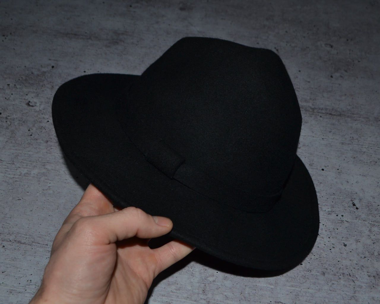 Allsaints AllSaints Black Bronson Fedora Hat Size ONE SIZE - 2 Thumbnail