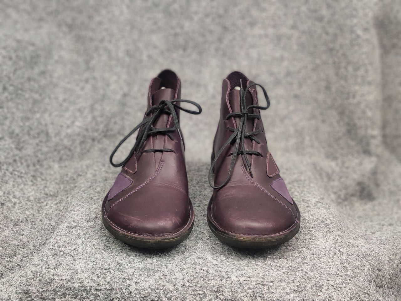 Other loints of holland Design Leather Purple Comfort shoes Boots Size US 11 / IT 41 - 8 Thumbnail