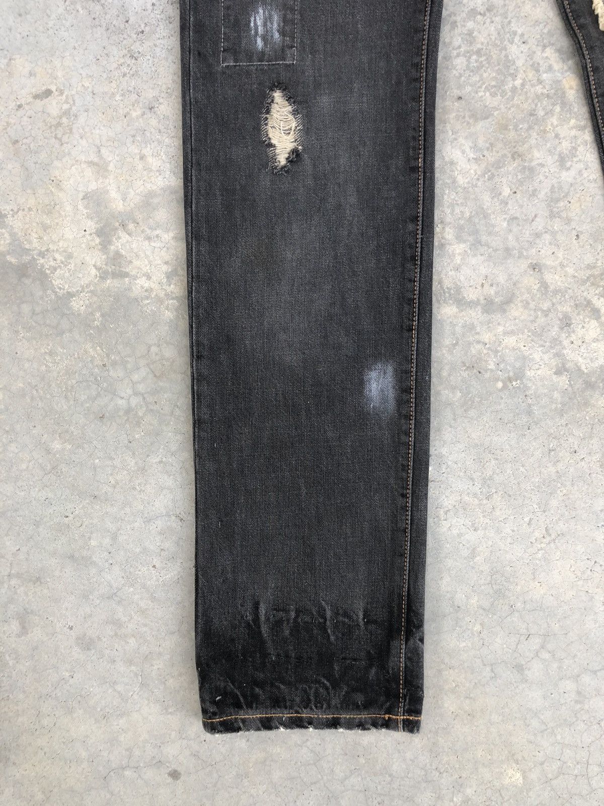 PPFM Japanese PPFM Distressed Jeans Patchwork Size US 32 / EU 48 - 6 Thumbnail