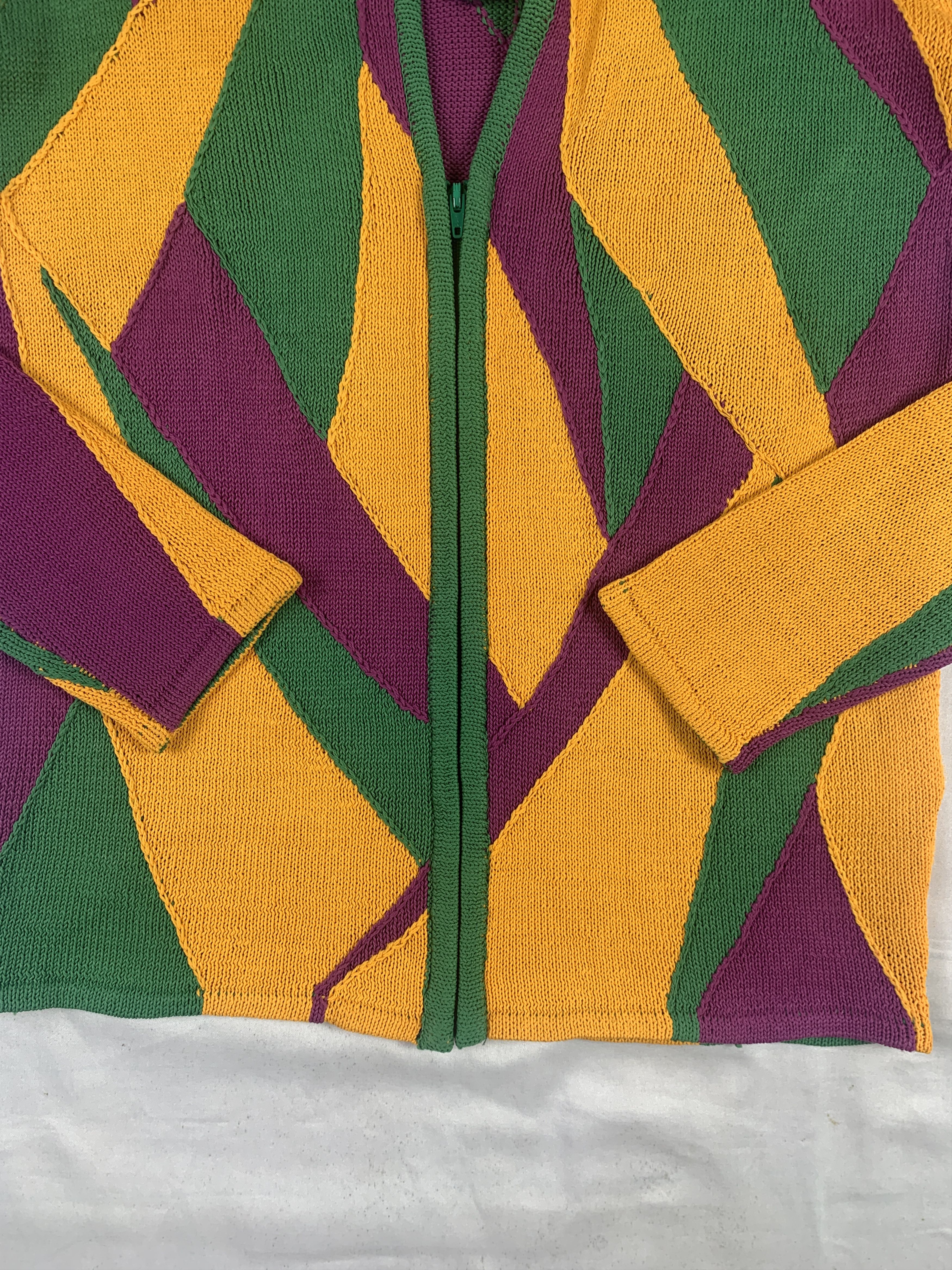 Japanese Brand k.a.t Flower Bros Knitted Cardigan (S) Size S / US 4 / IT 40 - 4 Thumbnail
