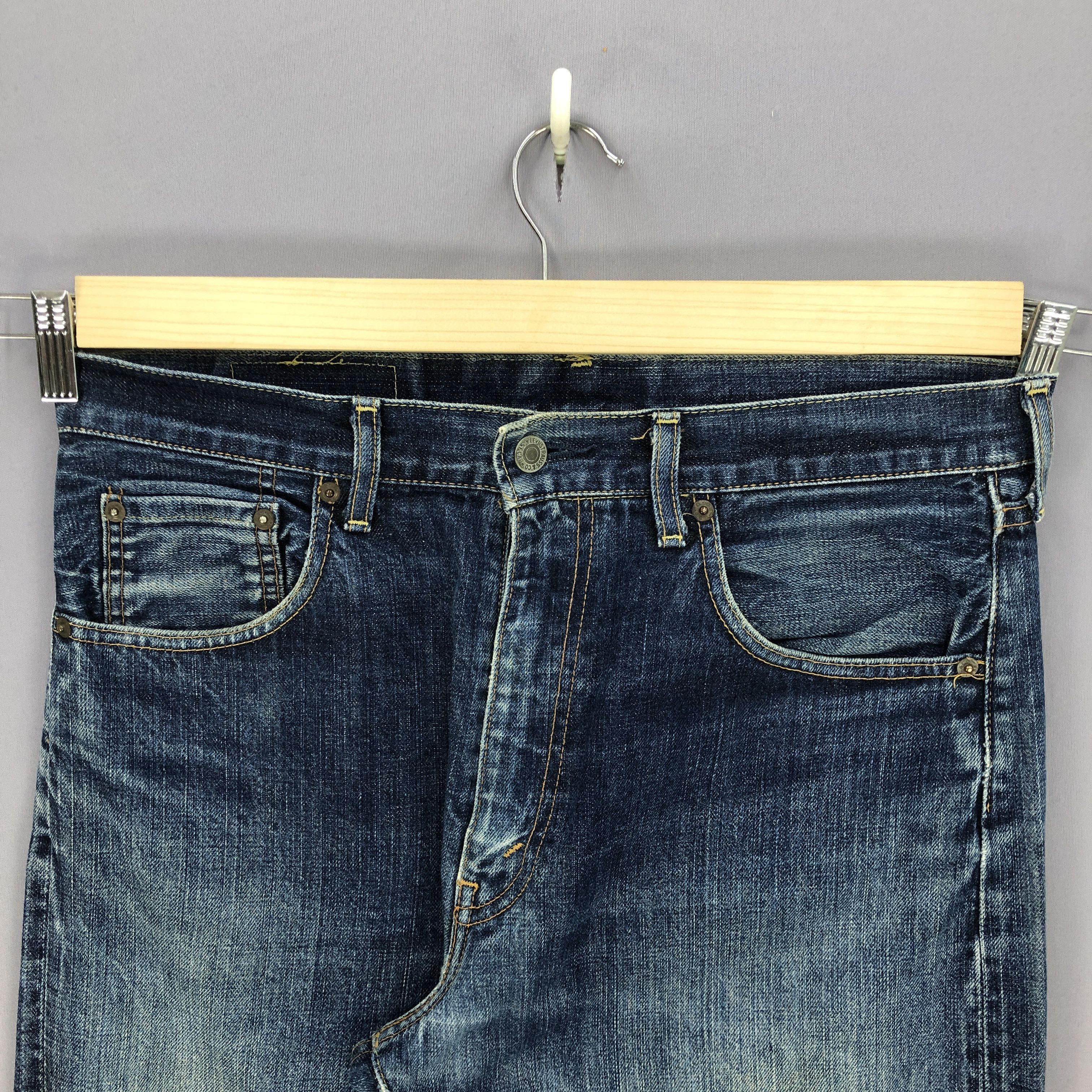 Levi's Vintage Levis Selvedge Jeans Levi's 502 Distressed Denim Size US 34 / EU 50 - 5 Thumbnail