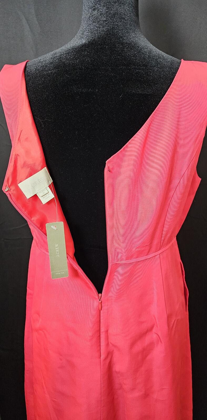 J.Crew NWT J Crew Dress Pink Womens Size 10P Cocktail with V-Neck Size L / US 10 / IT 46 - 8 Thumbnail