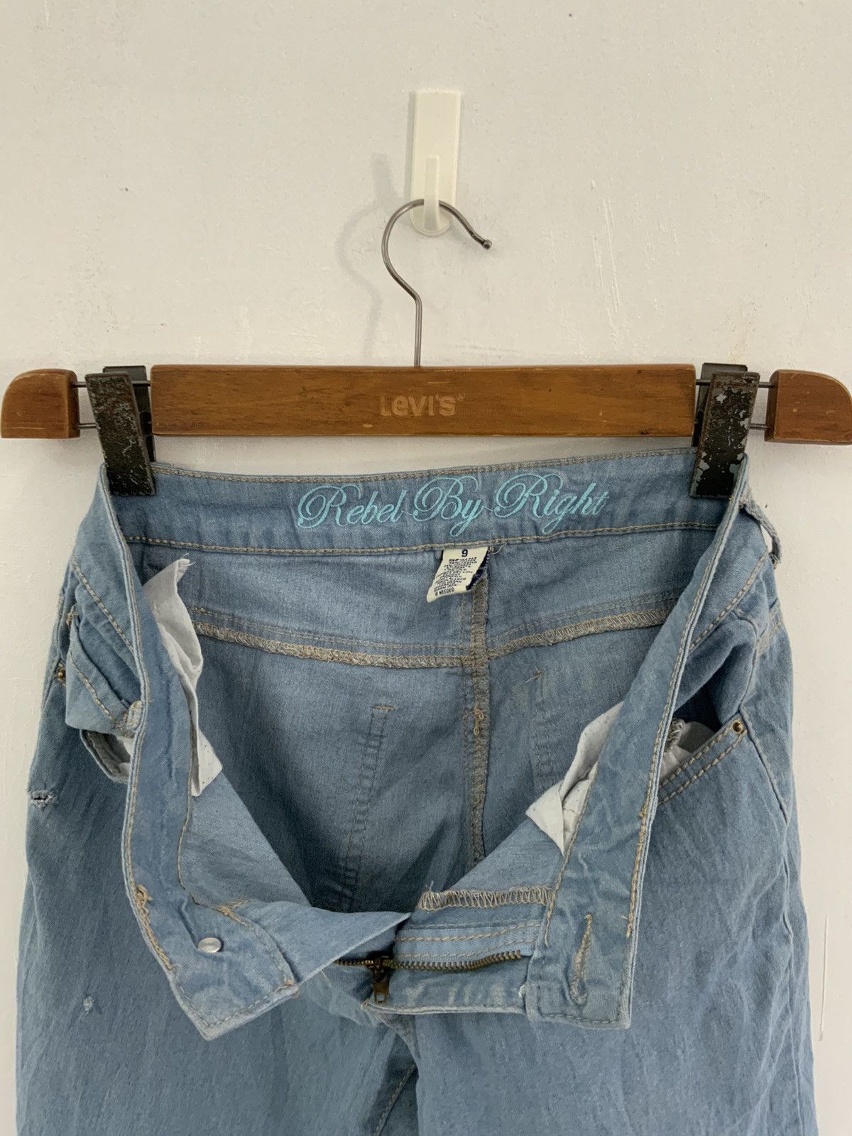 Unsound Rags Rebel by Right Indigo Chain Stitch Jeans Size US 31 - 9 Thumbnail