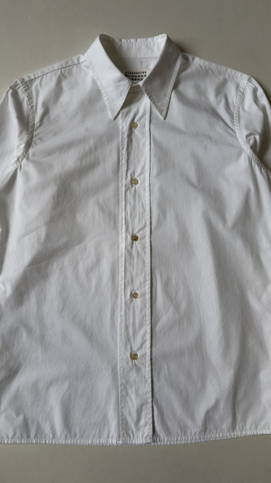 Maison Margiela A/W 02 ‘Oversized Button Track’ Shirt Size US M / EU 48-50 / 2 - 6 Thumbnail