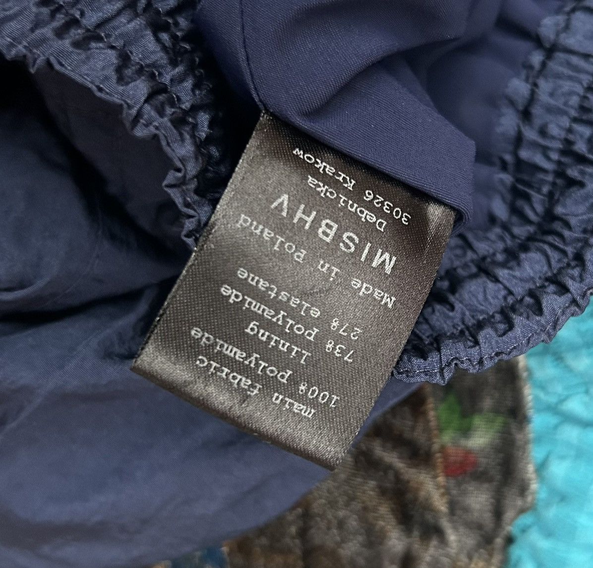 Misbhv MISBHV Crispy Nylon Track Pants In Navy Size M Size US 32 / EU 48 - 8 Thumbnail