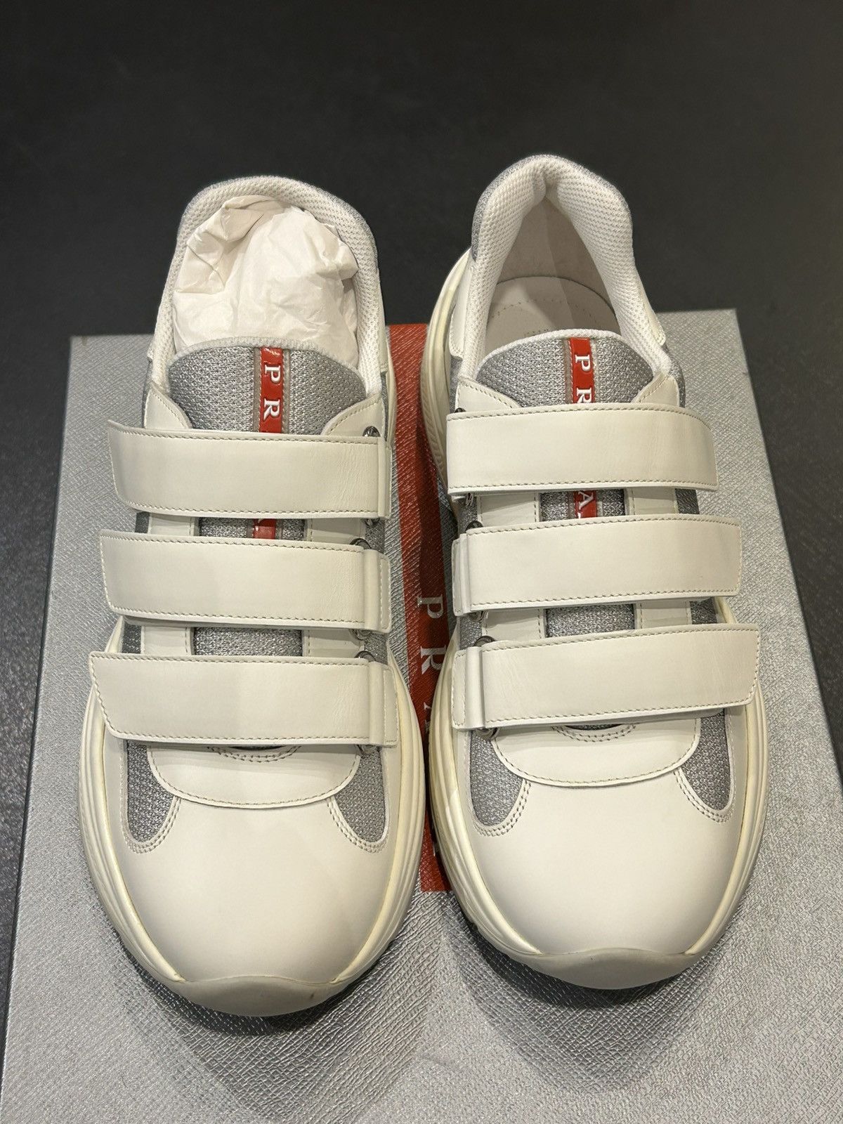 Prada Prada Americas Cup Strap Sneakers Size US 7 / EU 40 - 4 Thumbnail