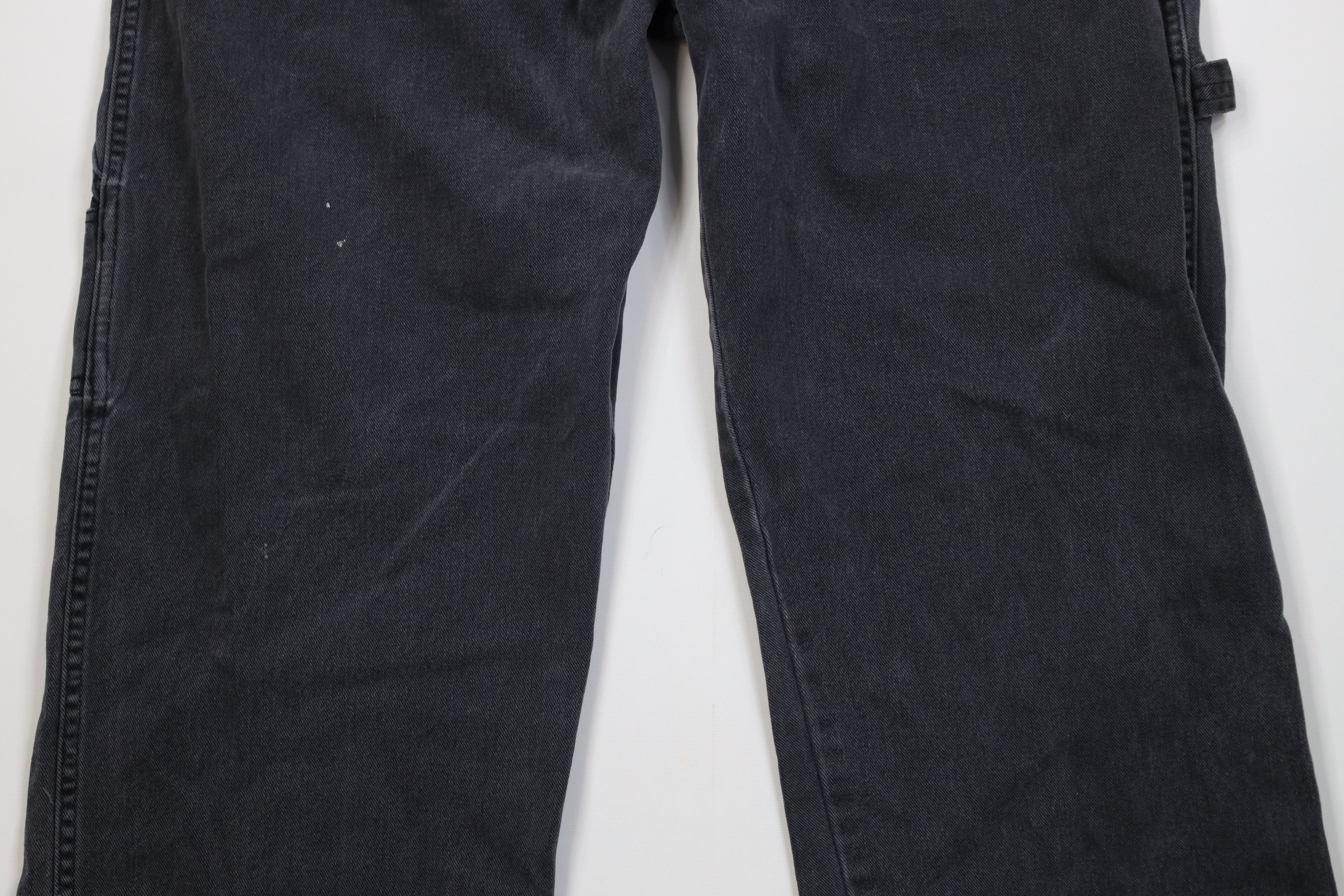 Vintage Vintage 90s Streetwear Baggy Wide Leg Dungaree Denim Jeans Size US 42 / EU 58 - 3 Thumbnail