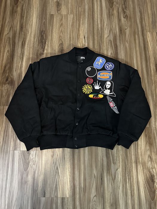 Stussy Souvenir Stadium Bomber Jacket | Grailed