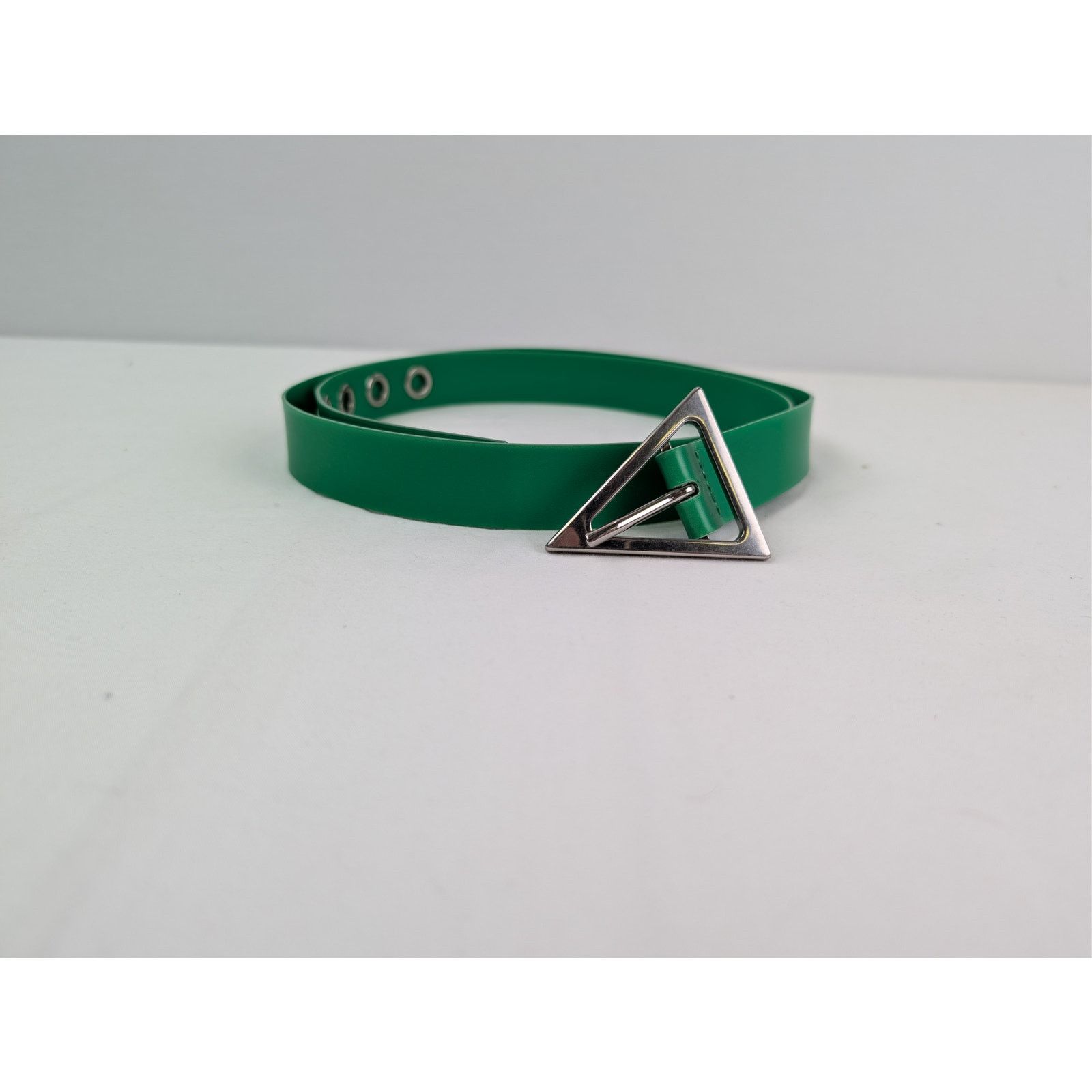Bottega Veneta o1rshd1 Size:100 / Cintura Double Gummy Matt Belt Parakeet Size 40 - 1 Thumbnail