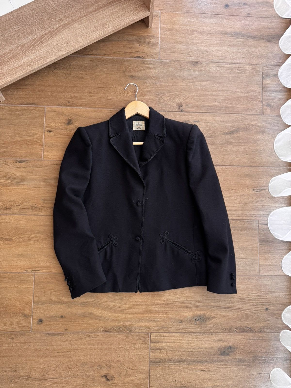 Cerruti 1881 × Vintage Vintage Cerruti 1881 Paris Femme Luxury Blazer Size M / US 6-8 / IT 42-44 - 1 Thumbnail
