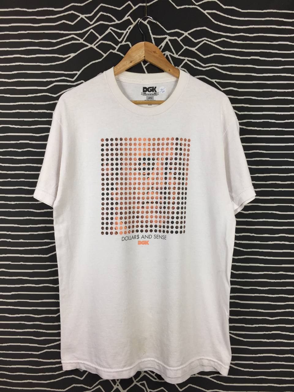 DGK × Vintage DGK Dirty Ghetto Kids Dollars & Sense Graphic Tee Size US L / EU 52-54 / 3 - 2 Thumbnail