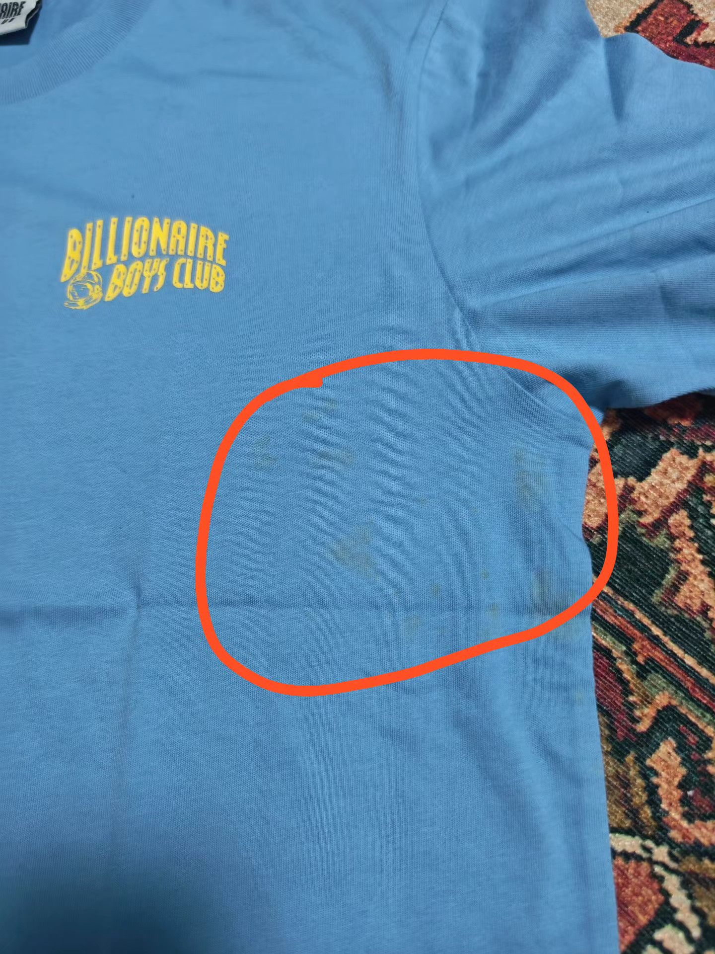 Billionaire Boys Club Billionaire Boys Club blue short-sleeve t-shirt Size US M / EU 48-50 / 2 - 6 Thumbnail