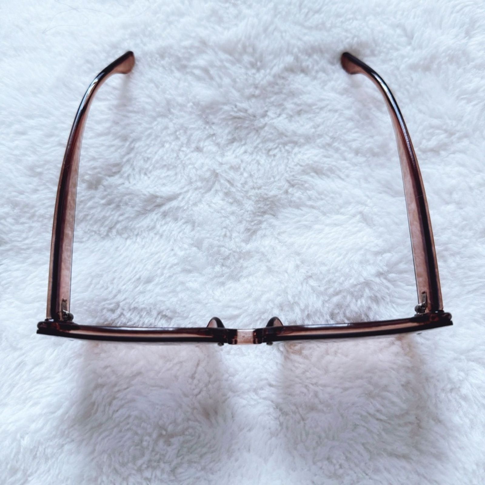 Other Abby Clear Brown Square Frame Sunglasses Size ONE SIZE - 4 Thumbnail