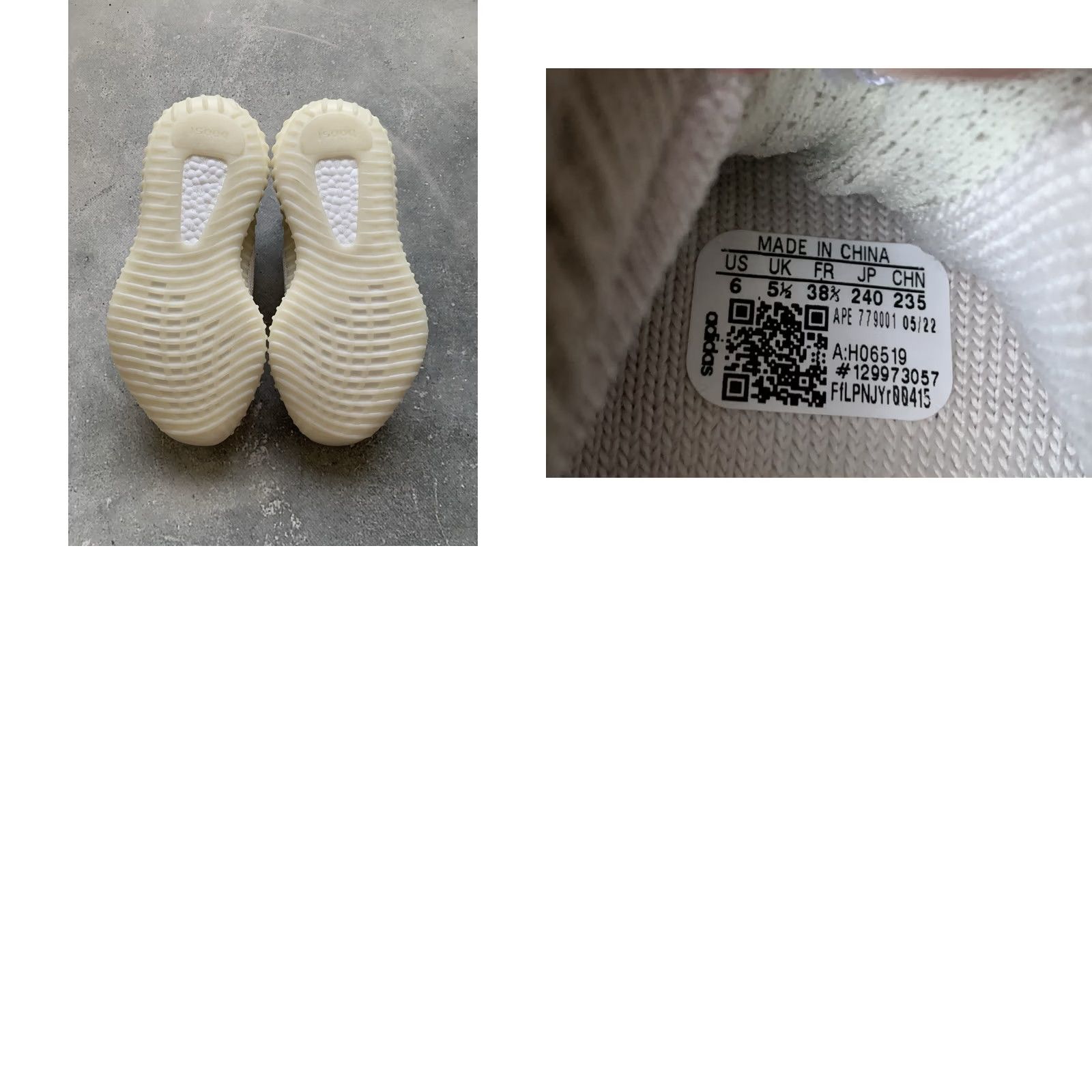 Adidas ADIDAS Yeezy 350 Sneaker Main Selling Point CMPCT SLATE BONE US 6 UK 5.5 EU 38 2/3 Men Sneaker Panda Color White 90s Mens Size US 6 / EU 39 - 8 Thumbnail
