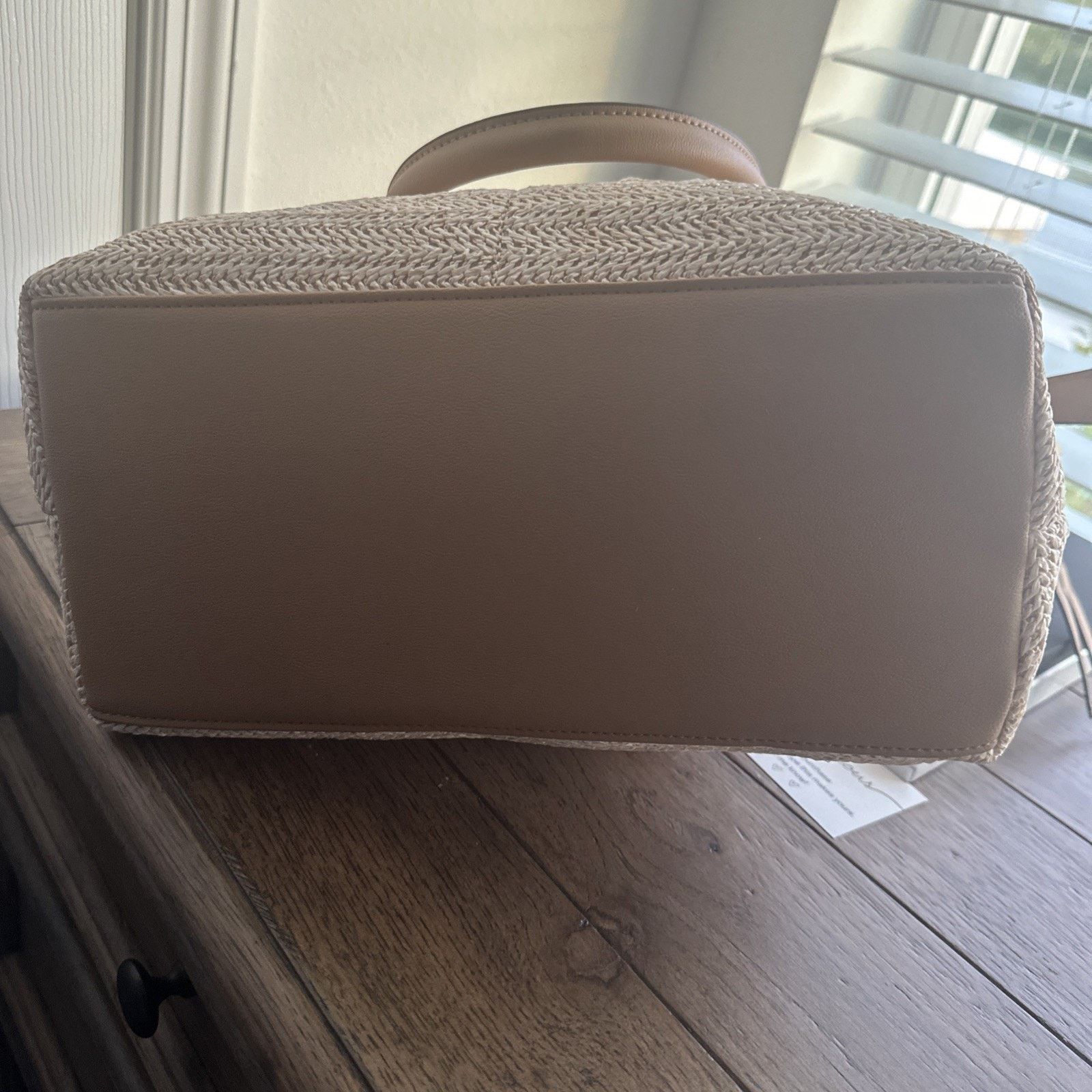 Other Style & Co Medium Straw Dome Satchel Natural Size ONE SIZE - 5 Thumbnail