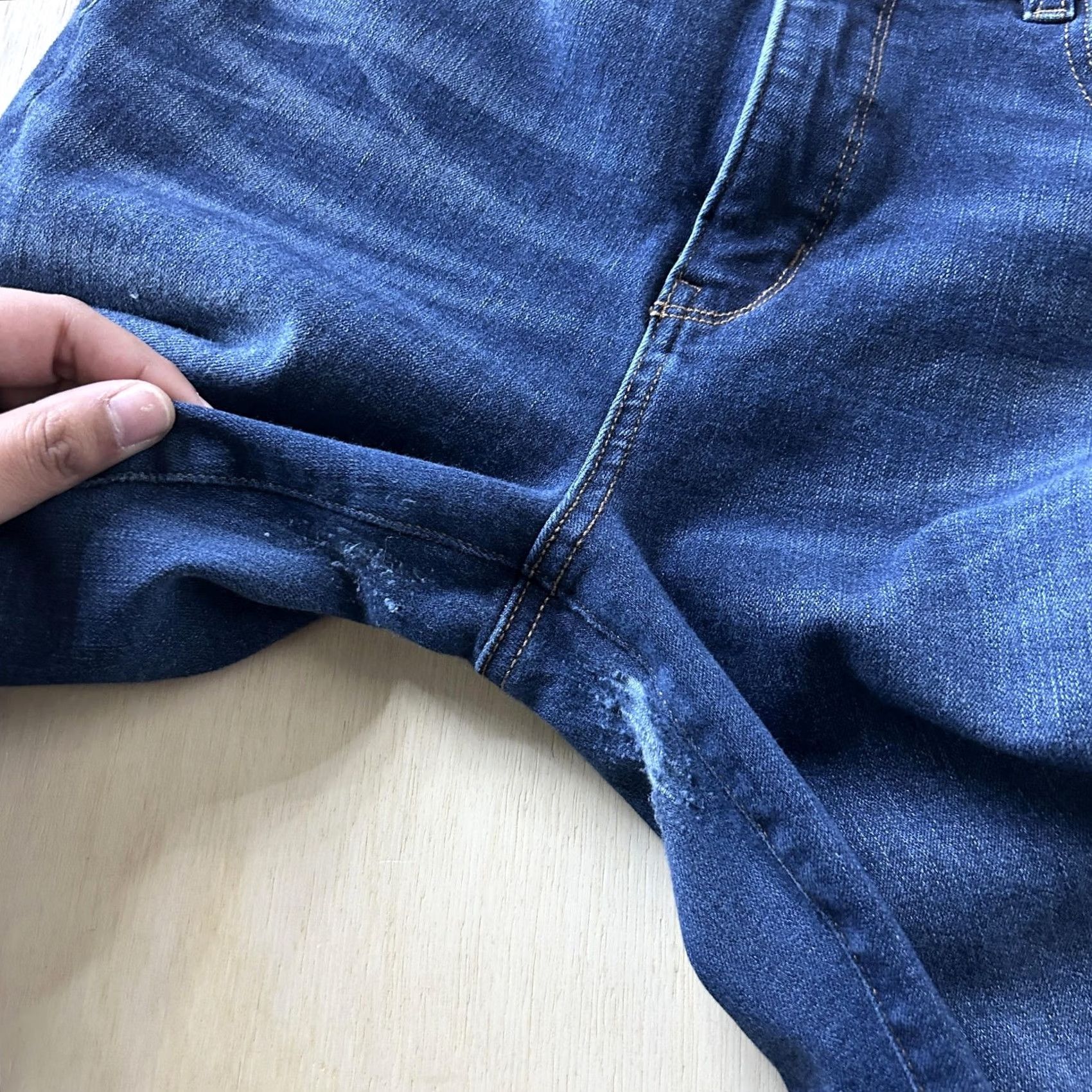 American Eagle Outfitters American Eagle Outfitters Jeans Womens 6 Short Dark Wash Skinny Stretch Denim Jeans Size 28" / US 6 / IT 42 - 6 Thumbnail