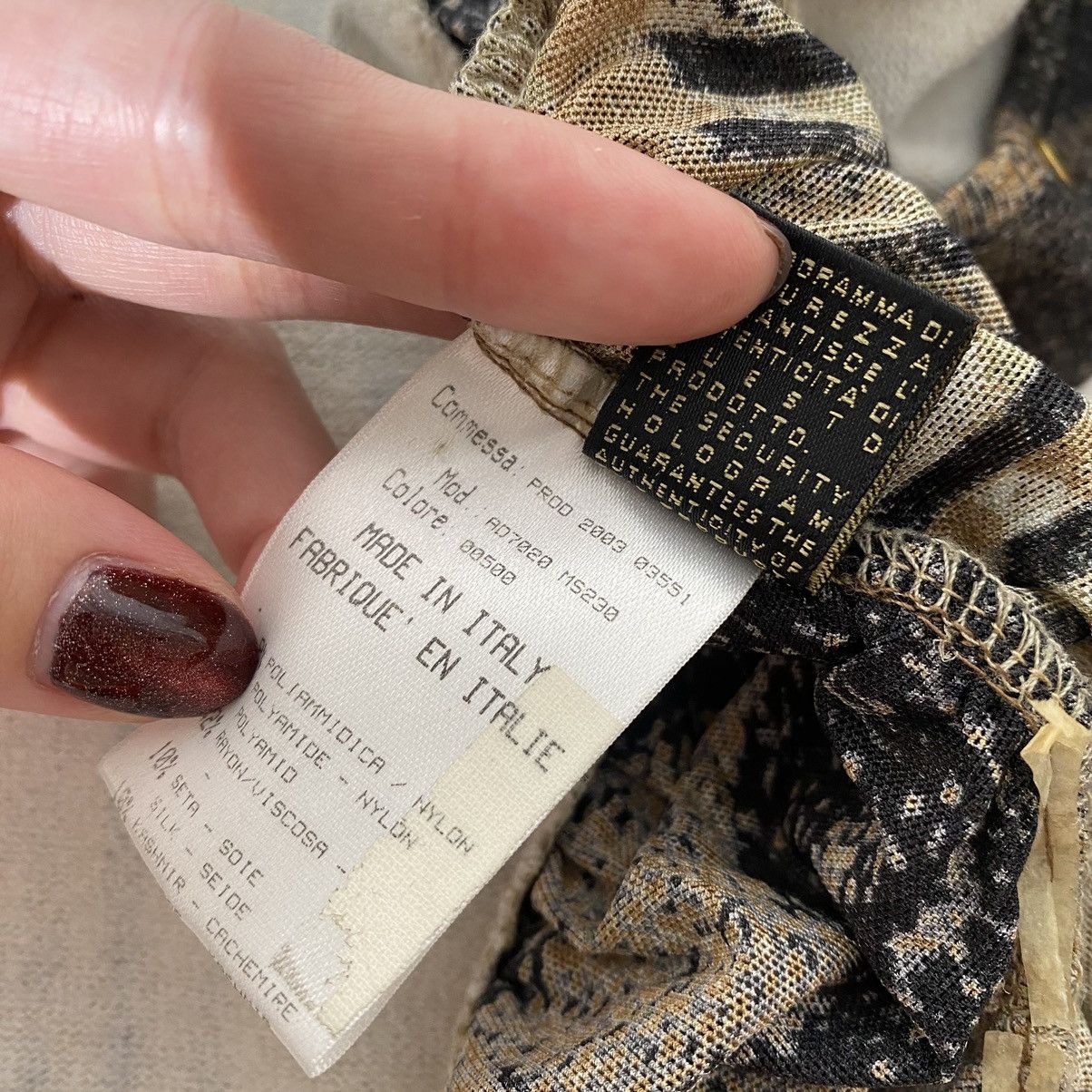 Roberto Cavalli Roberto Cavalli 2003 AW Face Print Button Up Cardigan Size M / US 6-8 / IT 42-44 - 7 Thumbnail