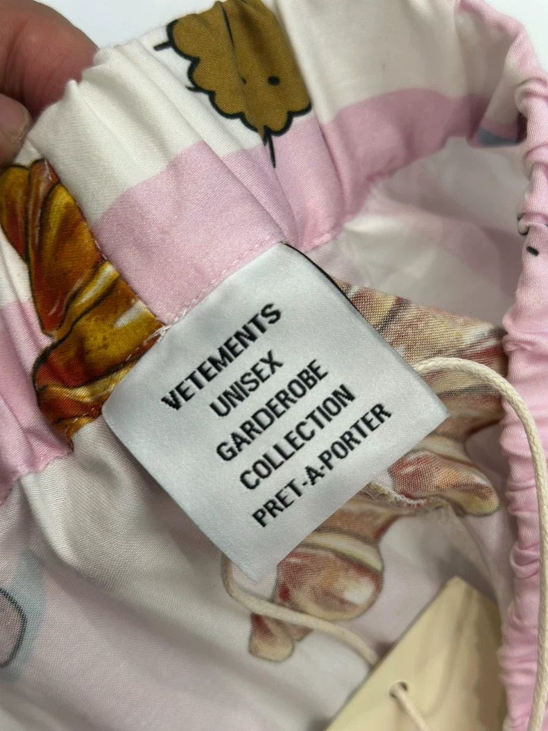Vetements Vetements SizeS 2019AW Pajama Breakfast Show Pants Pink Size US 30 / EU 46 - 3 Thumbnail