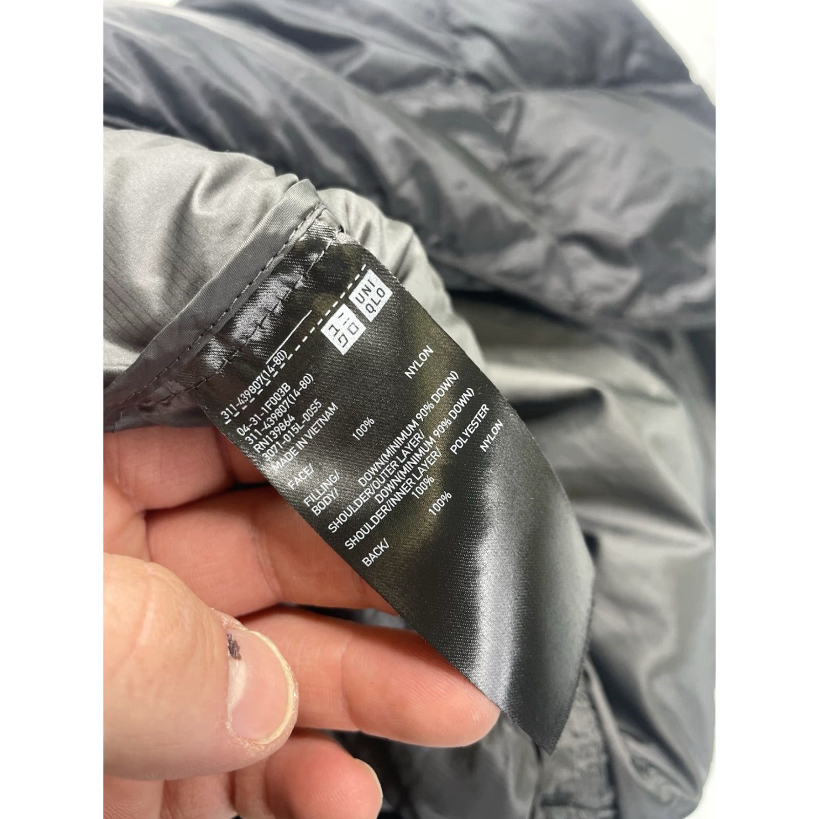 Uniqlo **Uniqlo Men's Black XL Puffer Vest** User: **Uniqlo Men's Black Ultra Light Down XL Puffer Vest** Size US XL / EU 56 / 4 - 6 Thumbnail