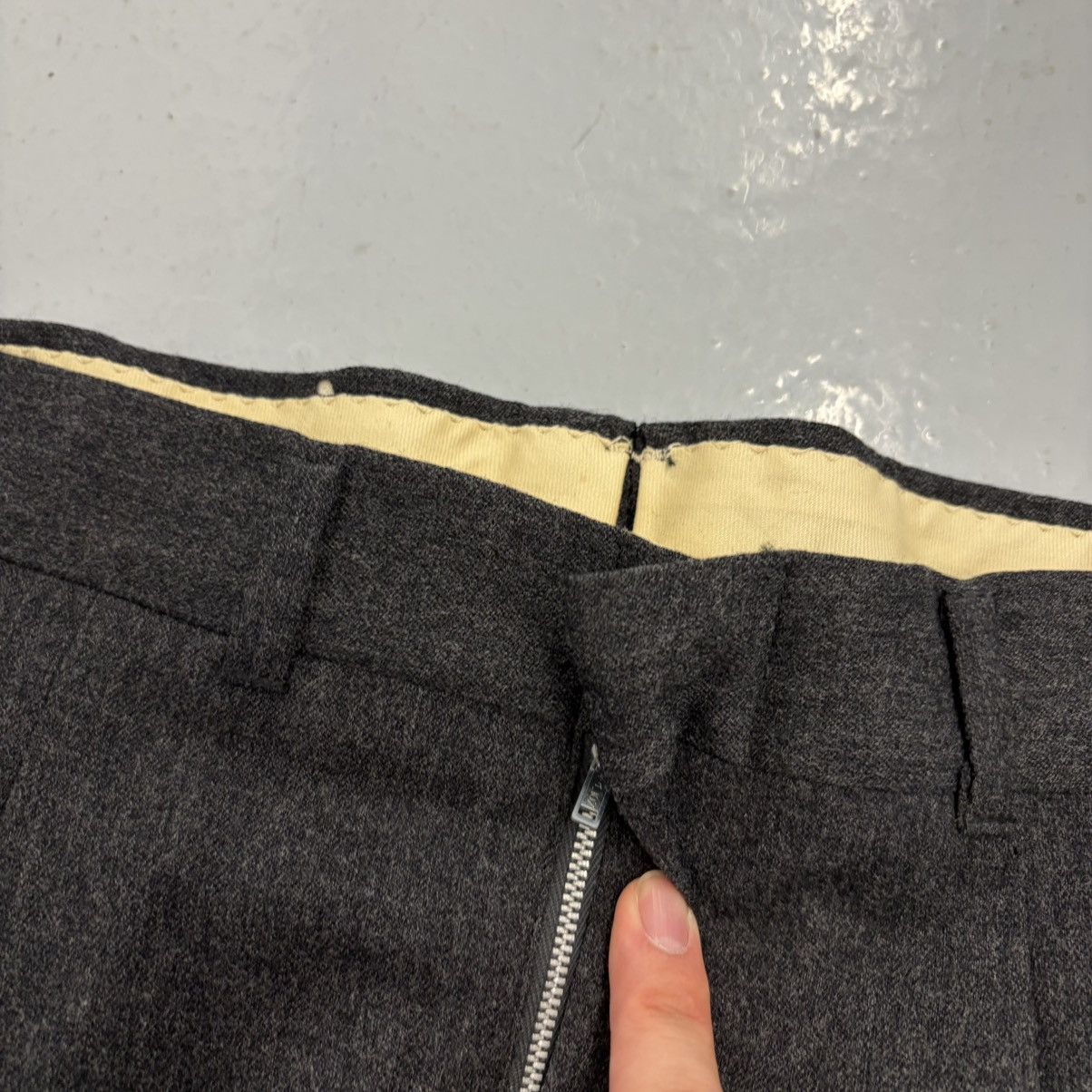 Other NOS Vintage 50s Sunset Loeb Black Pleated Wool Trouser 36x27 Size US 36 / EU 52 - 3 Thumbnail