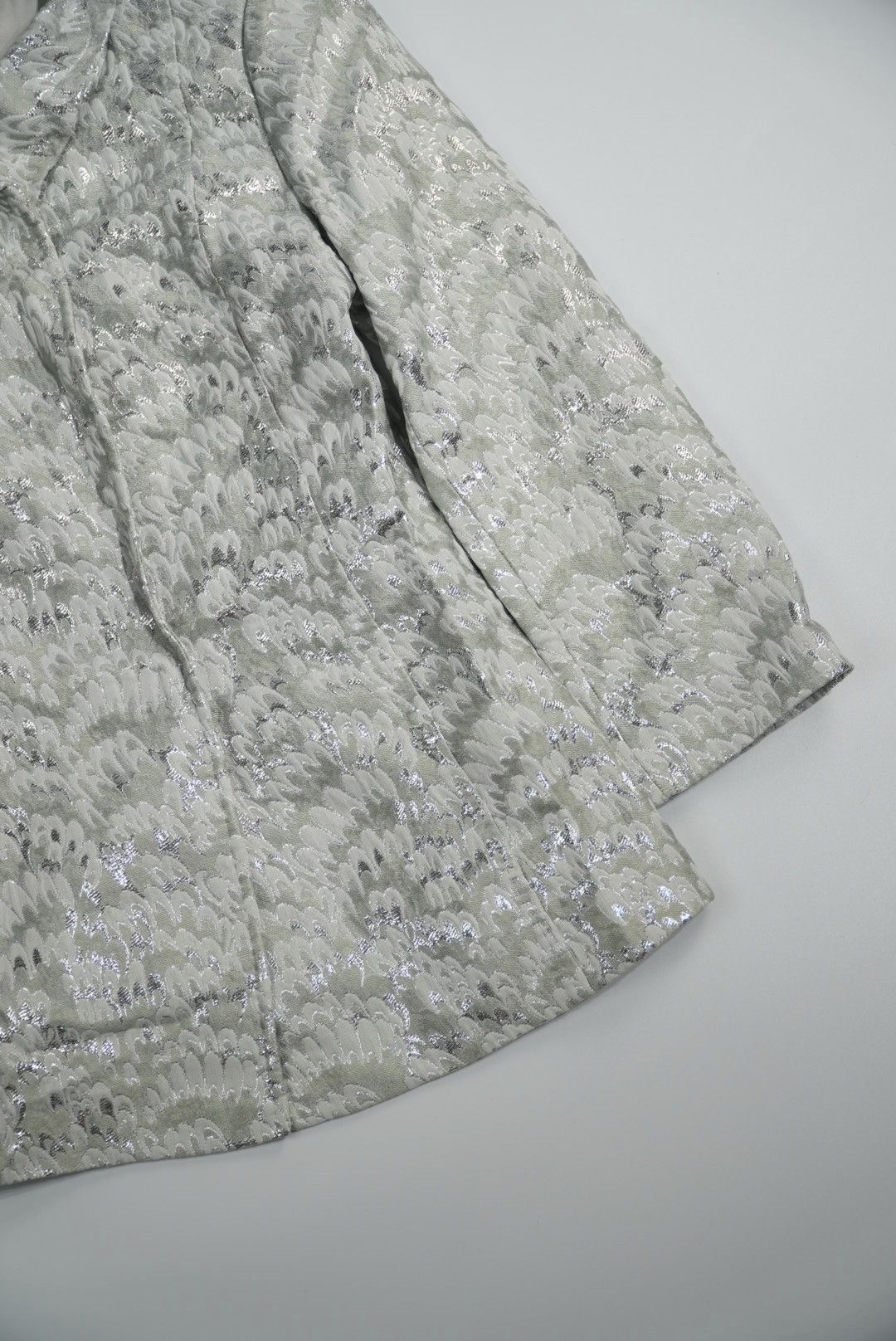 Dolce & Gabbana Dolce & Gabbana Silver Rabbit Skin Jacket Size S / US 4 / IT 40 - 6 Thumbnail