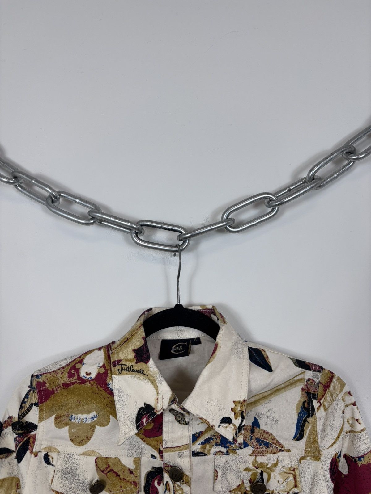 Just Cavalli Just Cavalli Women’s Floral Leaves Butterfly Short Jacket Size M / US 6-8 / IT 42-44 - 4 Thumbnail