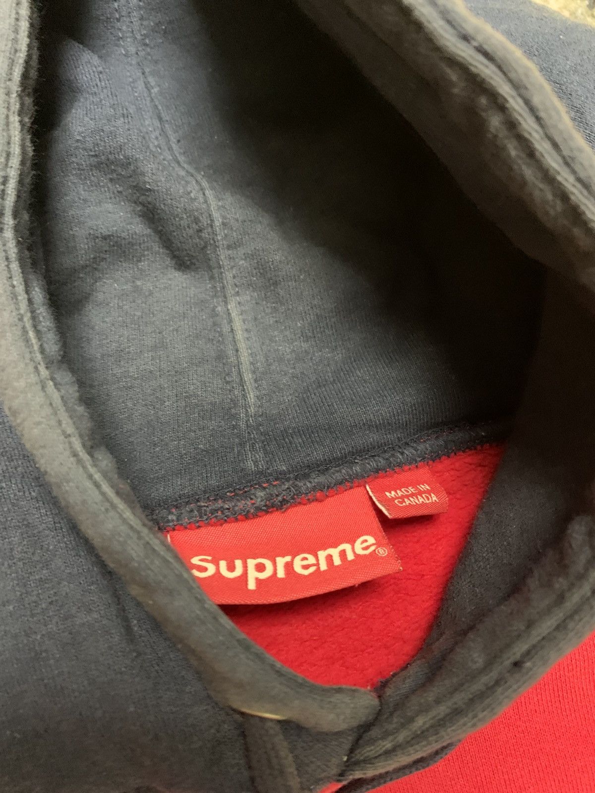 Supreme Supreme S Hoodie Colorblock Size ONE SIZE - 4 Thumbnail