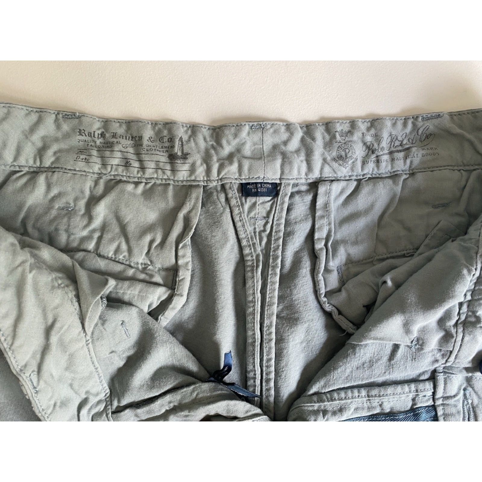 Polo Ralph Lauren Polo Ralph Lauren Men’s Chino Pants Slim Fit 34x30 Blue Size US S / EU 44-46 / 1 - 6 Thumbnail