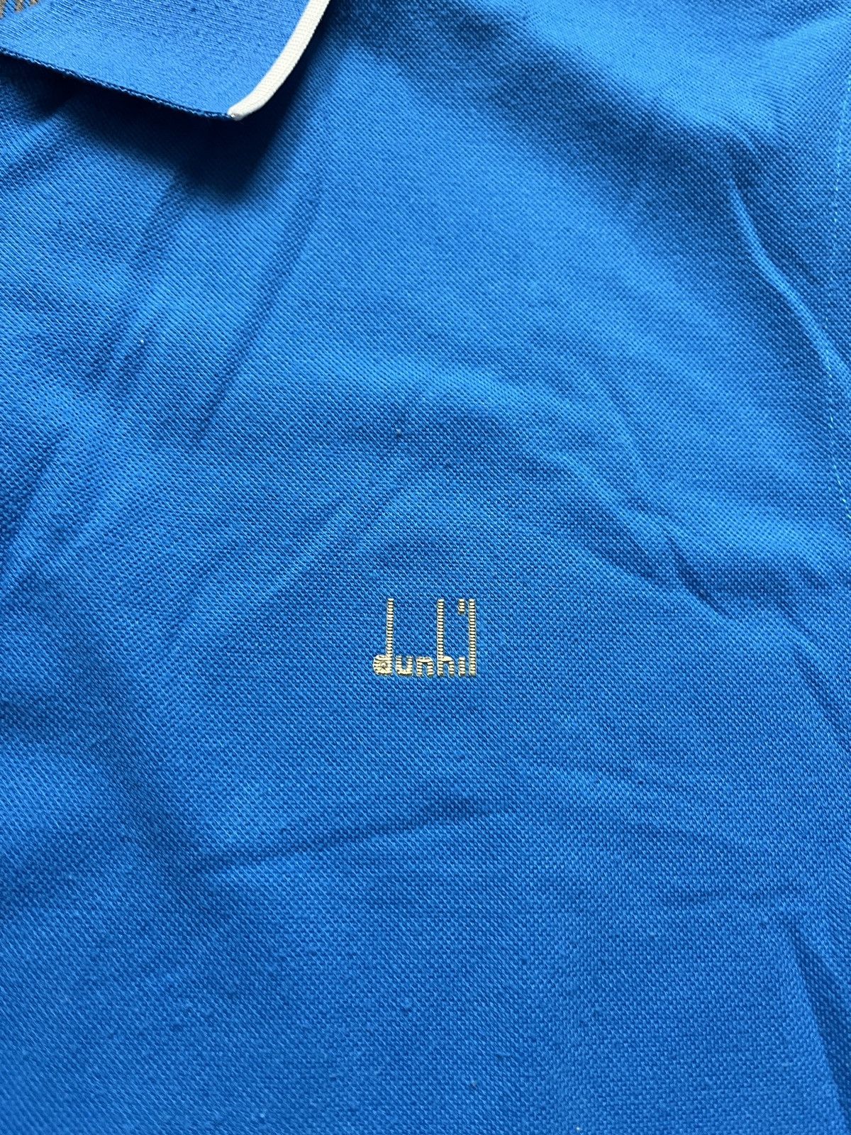 Alfred Dunhill × Vintage Vintage Alfred Dunhill Polo Shirt Mini Logo Luxury Size US L / EU 52-54 / 3 - 8 Thumbnail