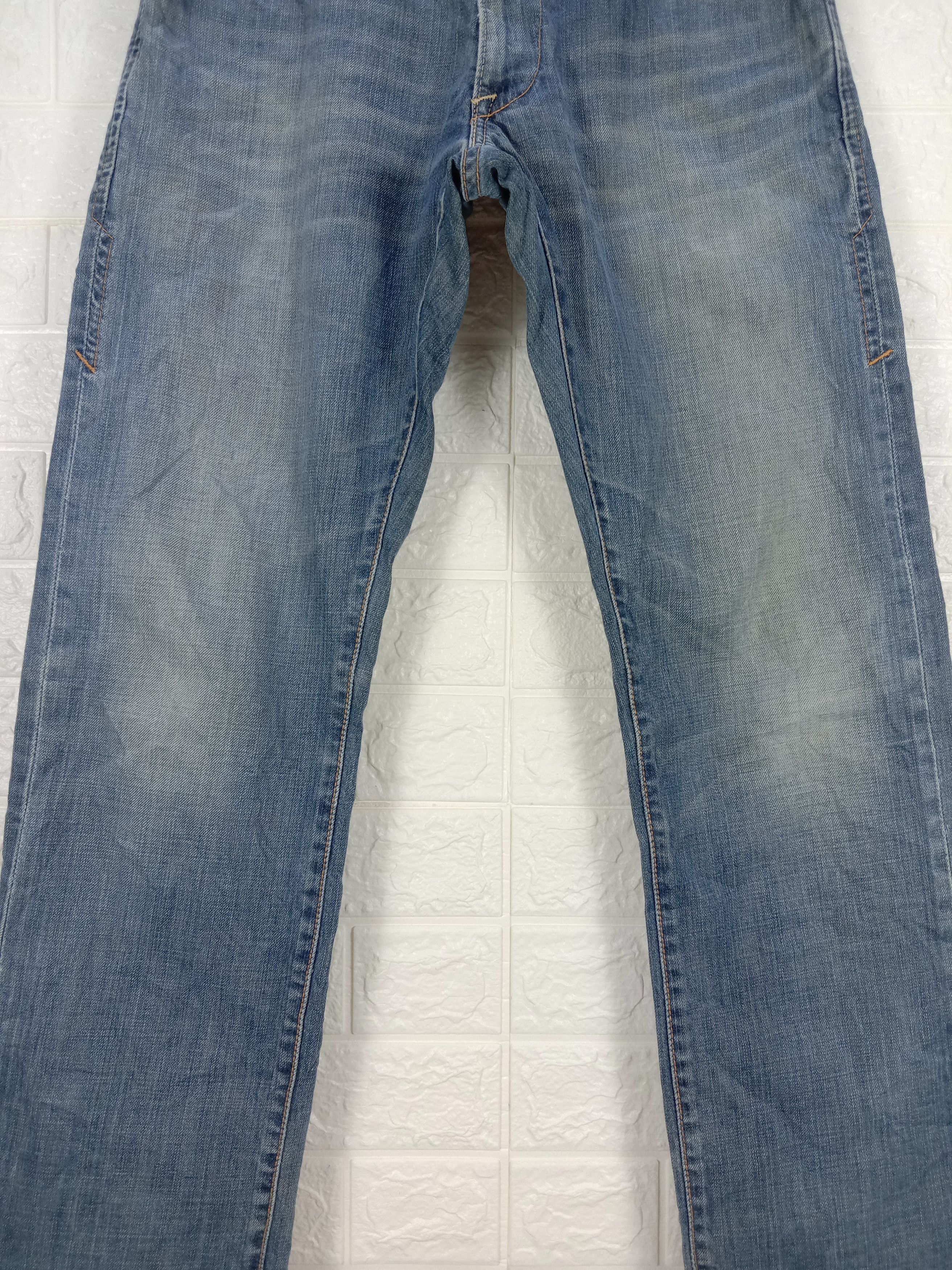 Levi's Vintage Levi's Red Jeans Earth Tone Slim Straight Denim Size US 31 - 3 Thumbnail