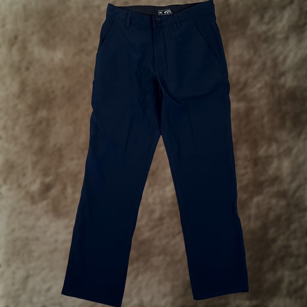 Billabong Billabong Pants Chino Regular 30x30 Navy Blue Stretch Microfiber Casual Mens Size US 30 / EU 46 - 1 Thumbnail