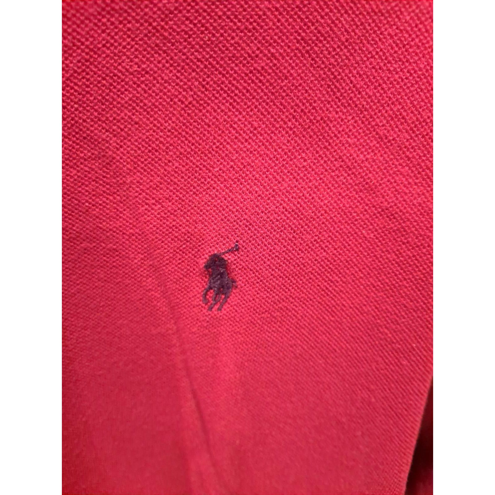 Polo Ralph Lauren Polo Ralph Lauren Red with Black Embroidered Logo Size XL Size US XL / EU 56 / 4 - 2 Thumbnail