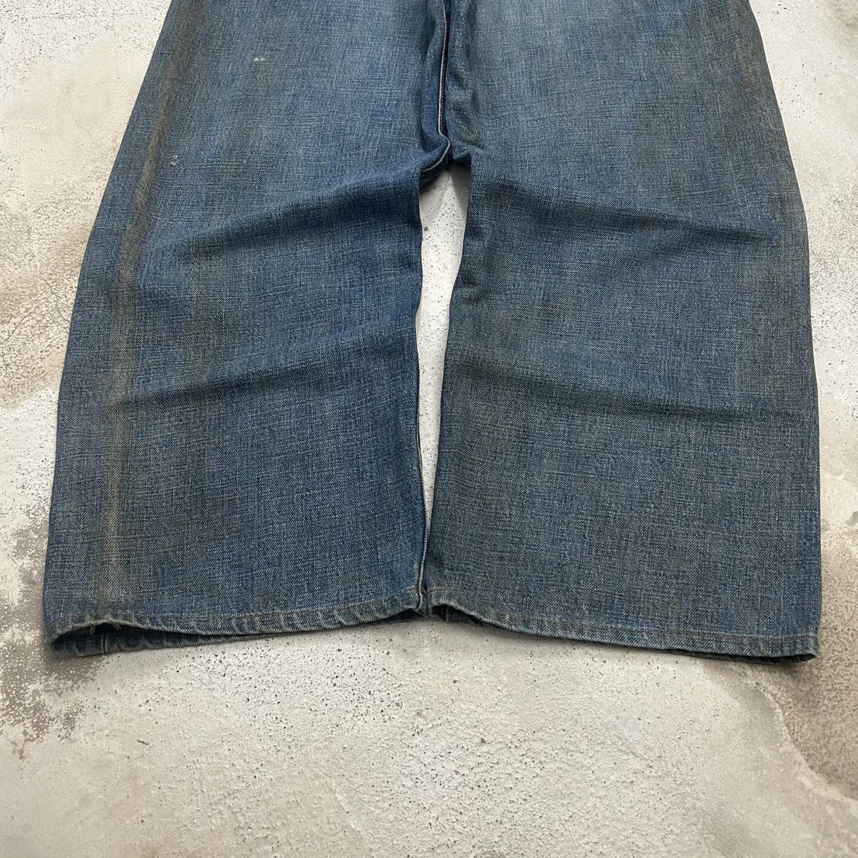 GOSTAR DE FUGA 80s Baggy Bobson Mudwash Selvedge Denim Size US 34 / EU 50 - 10 Thumbnail