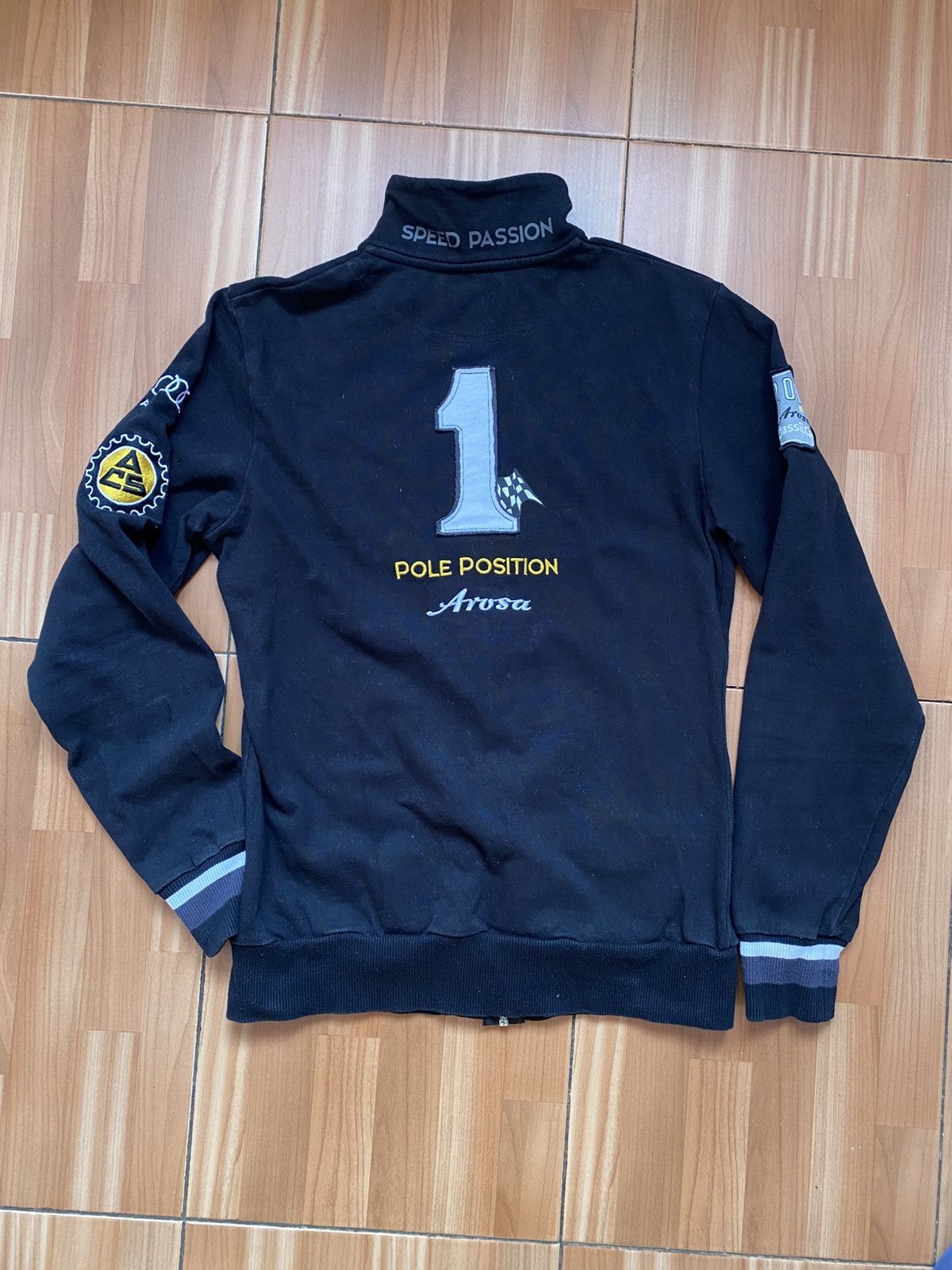 Untitled Artworks Audi Champion Speed Passion Car Racing Black Men’s Jacket Size US S / EU 44-46 / 1 - 4 Thumbnail