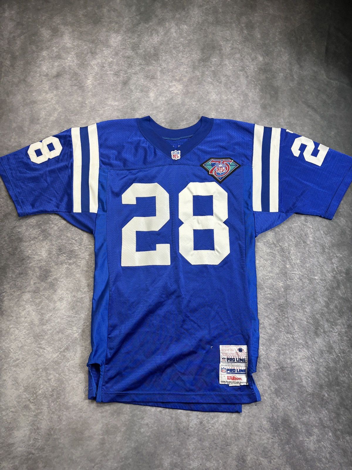 NFL 1994 Indianapolis Colts Jersey 90s Vintage Football Wilson Size US S / EU 44-46 / 1 - 1 Thumbnail