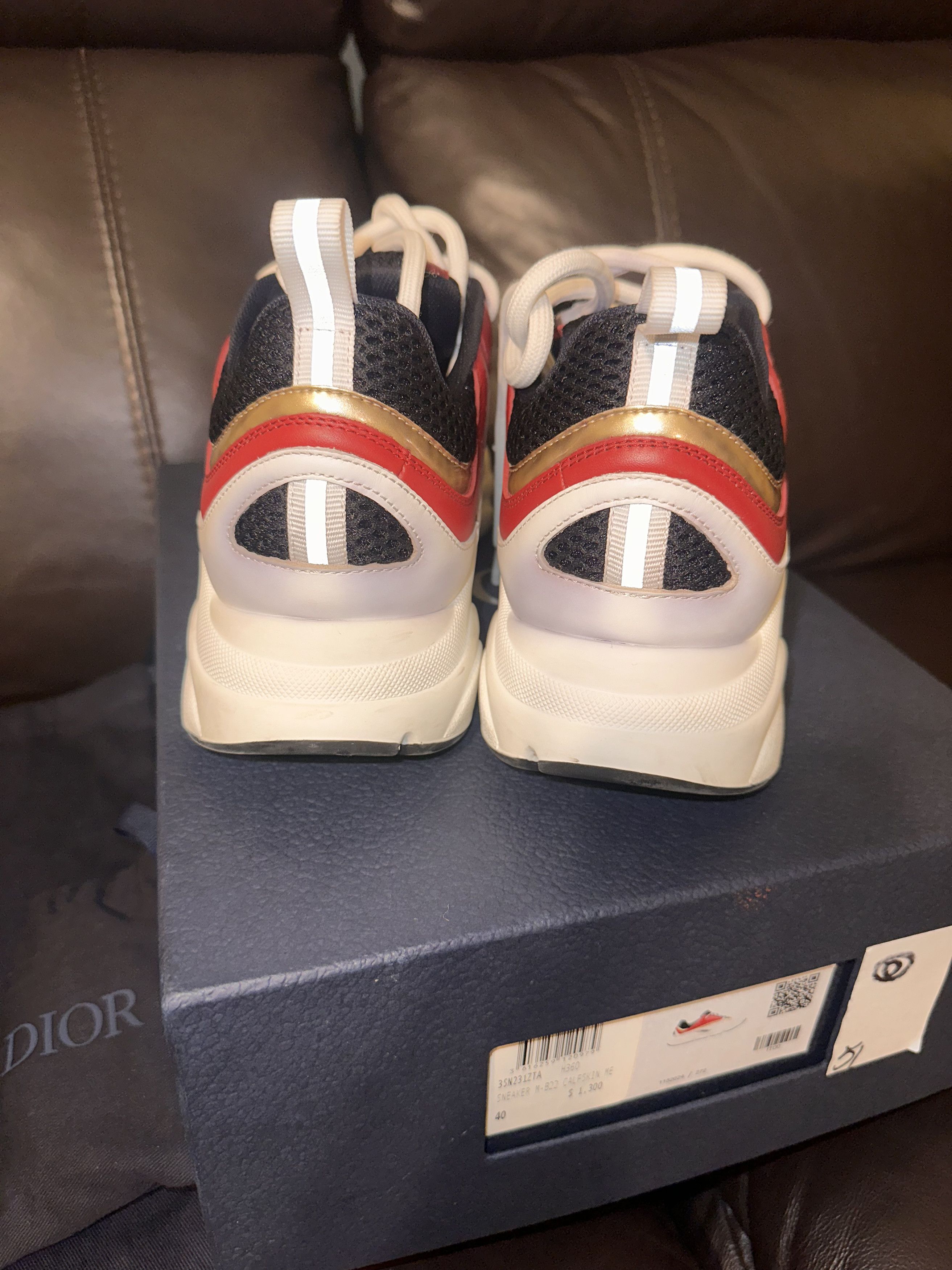 Dior Dior B23 High Top Oblique Sneakers – Size EU 40/US 7.5 (men) Size US 7.5 / EU 40-41 - 4 Thumbnail