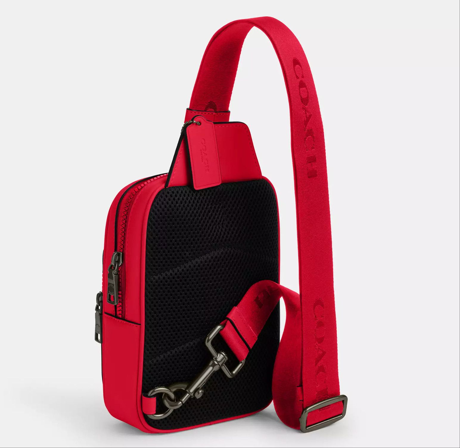 Coach Racer Sling Pack CX071 Bold Red Size ONE SIZE - 10 Thumbnail