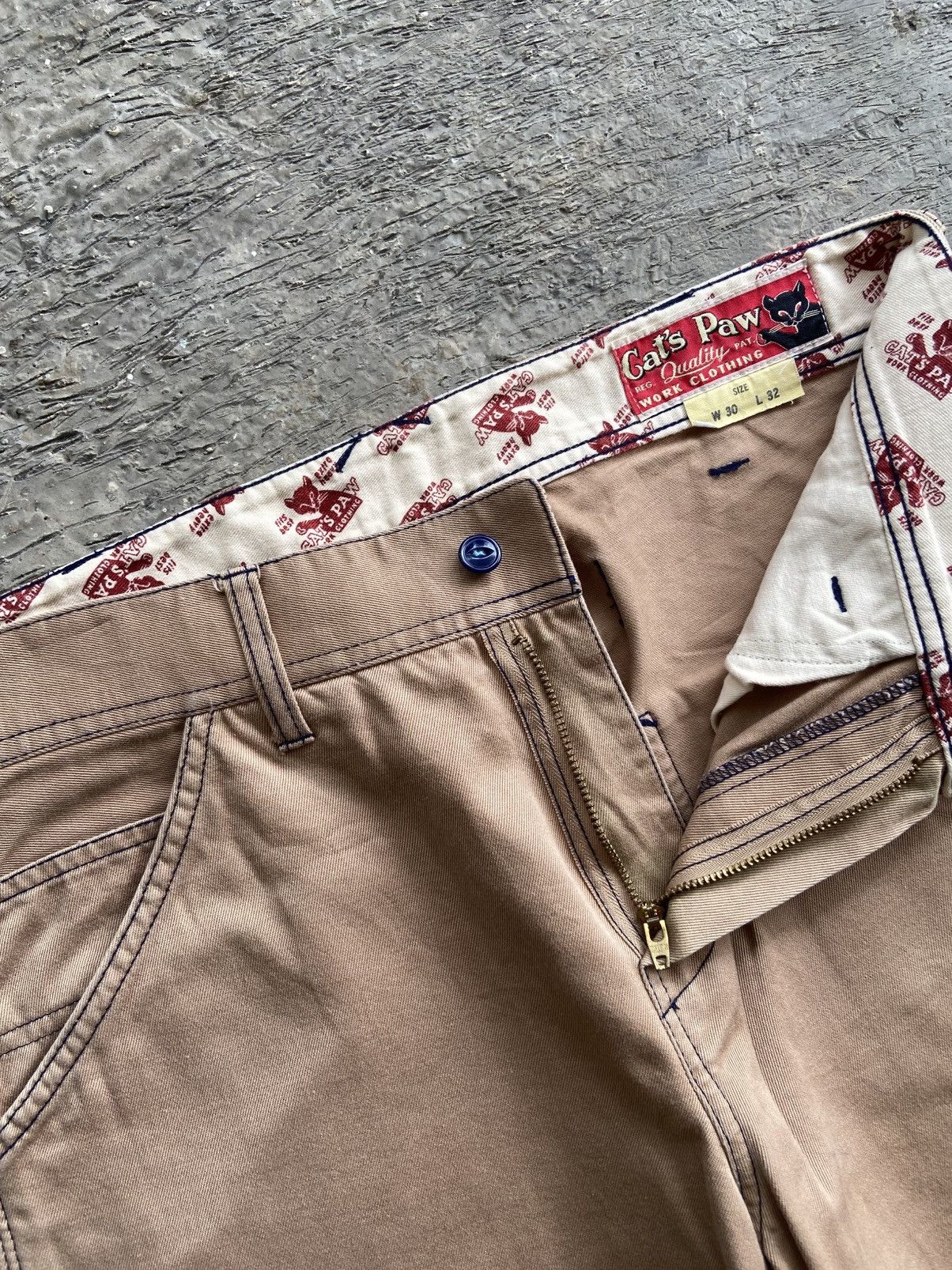 Carhartt 1990s Cat’s Paw - Carhartt Style Carpenter Pants Size US 30 / EU 46 - 4 Thumbnail