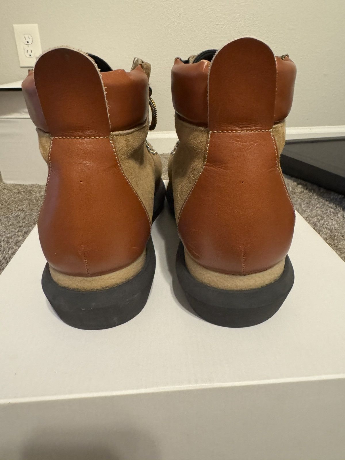 Sacai Sacai size 43 lace up leather boots Size US 10.5 / EU 43-44 - 5 Thumbnail
