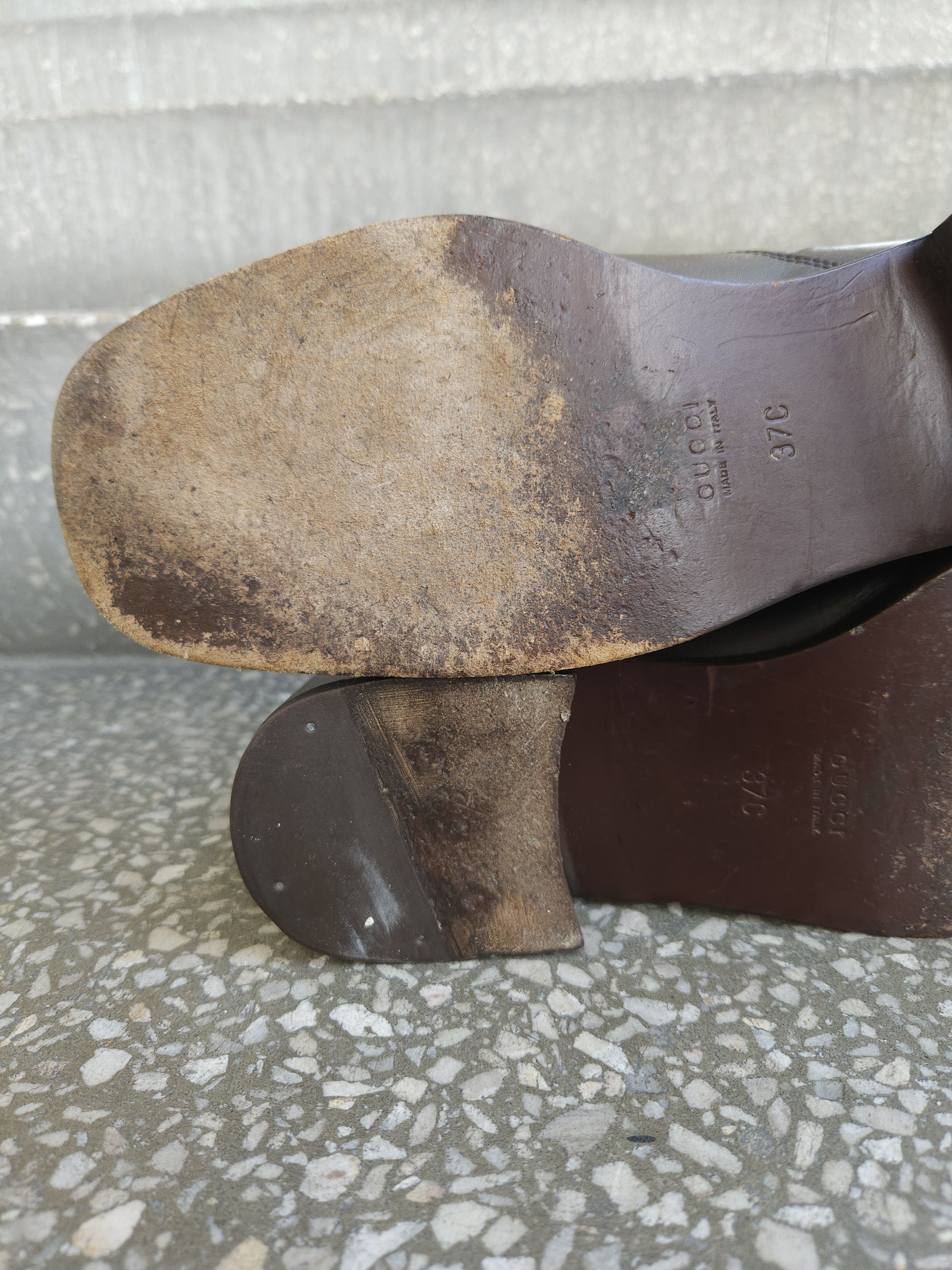 Gucci × Tom Ford × Vintage Archive Gucci square toe ankle boots Size US 7 / IT 37 - 18 Thumbnail