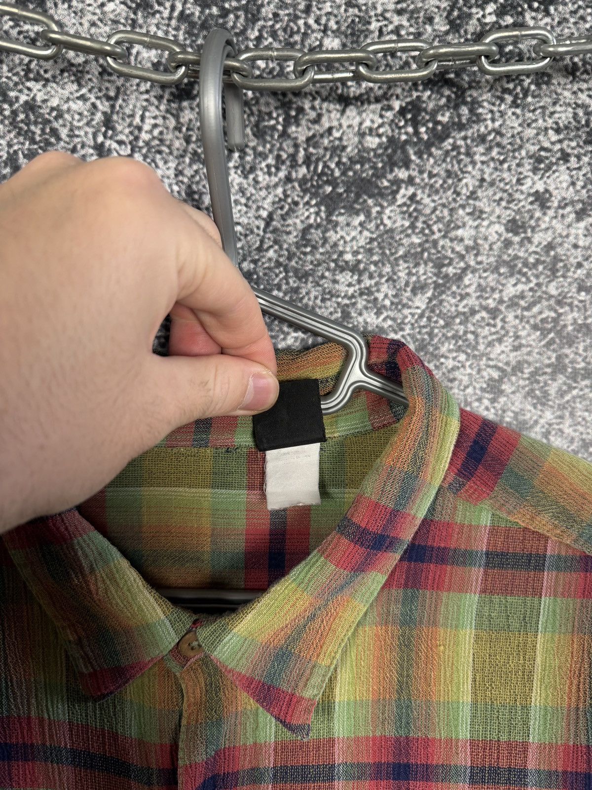 Patagonia Men’s Vintage Patagonia Linen Plaid Shirt Button Up Size XL Size US XL / EU 56 / 4 - 8 Thumbnail