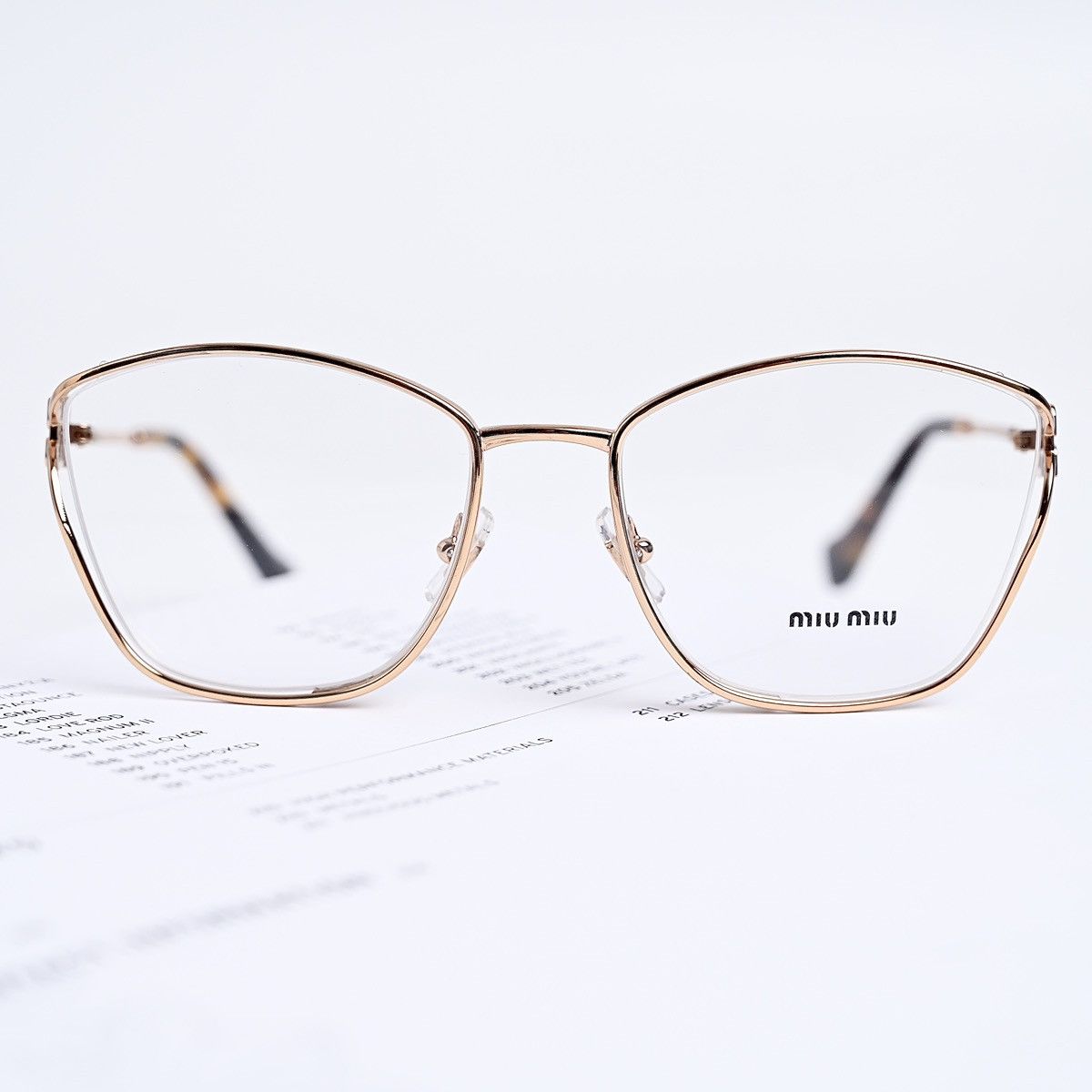 Miu Miu MIU MIU 0MU 53UV GLASSES Size ONE SIZE - 10 Thumbnail
