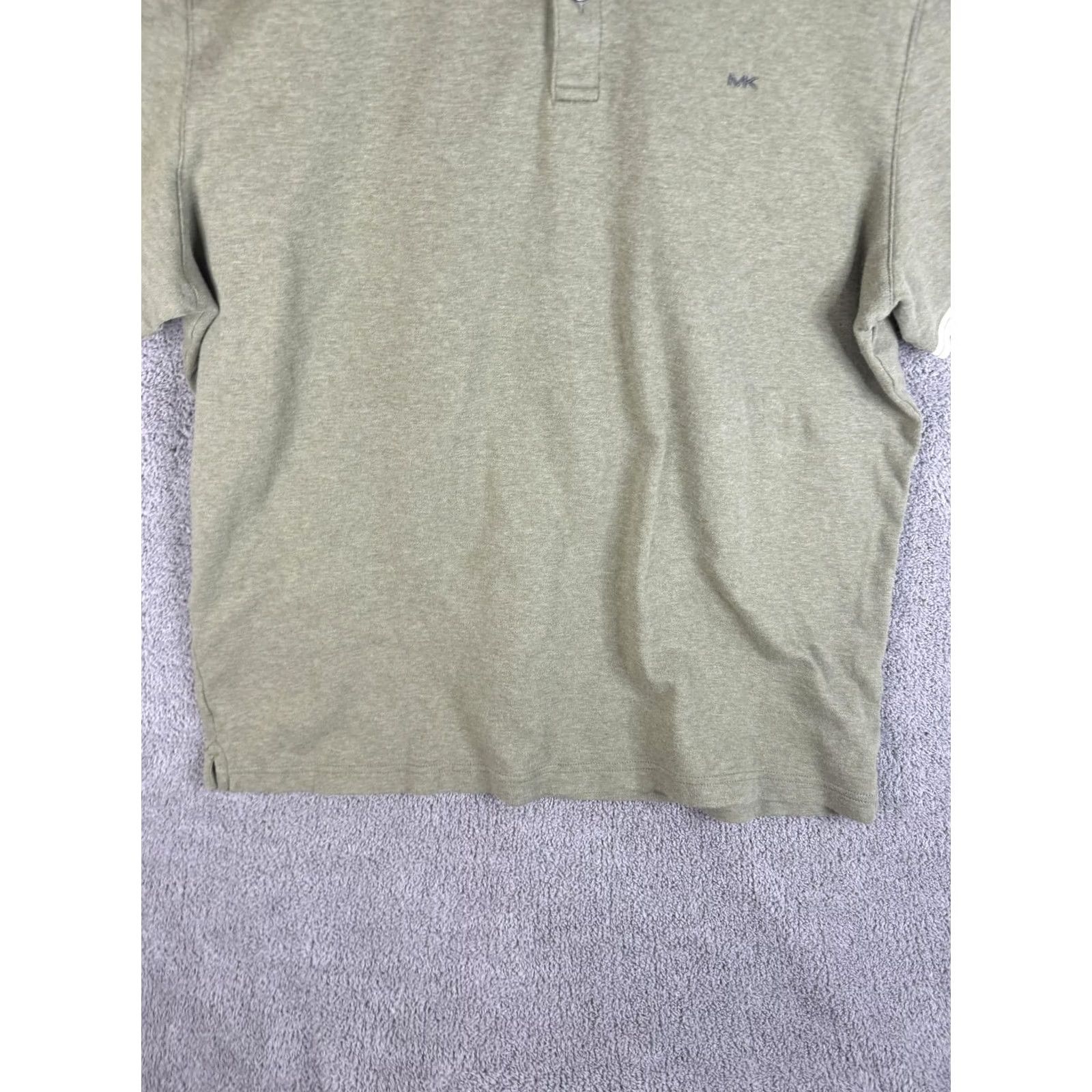 Michael Kors Michael Kors Polo Shirt Mens XL Green Short Sleeve Tipped Collar Logo Casual Polo Mens XL Green Size US XL / EU 56 / 4 - 4 Thumbnail