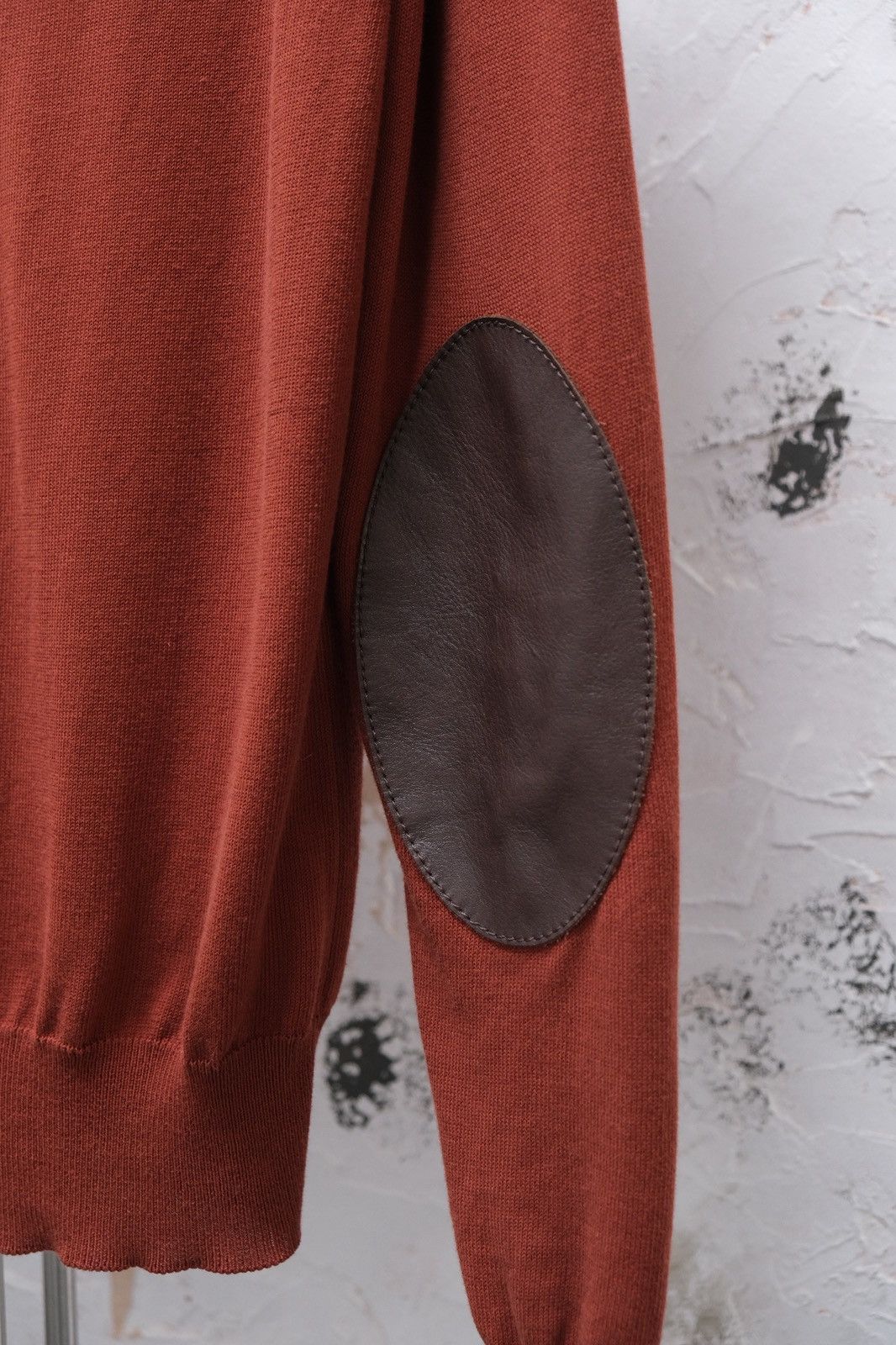 Maison Margiela Maison Margiela 14 SS16 Elbow Patch Cotton Knit Sweater Size US M / EU 48-50 / 2 - 5 Thumbnail