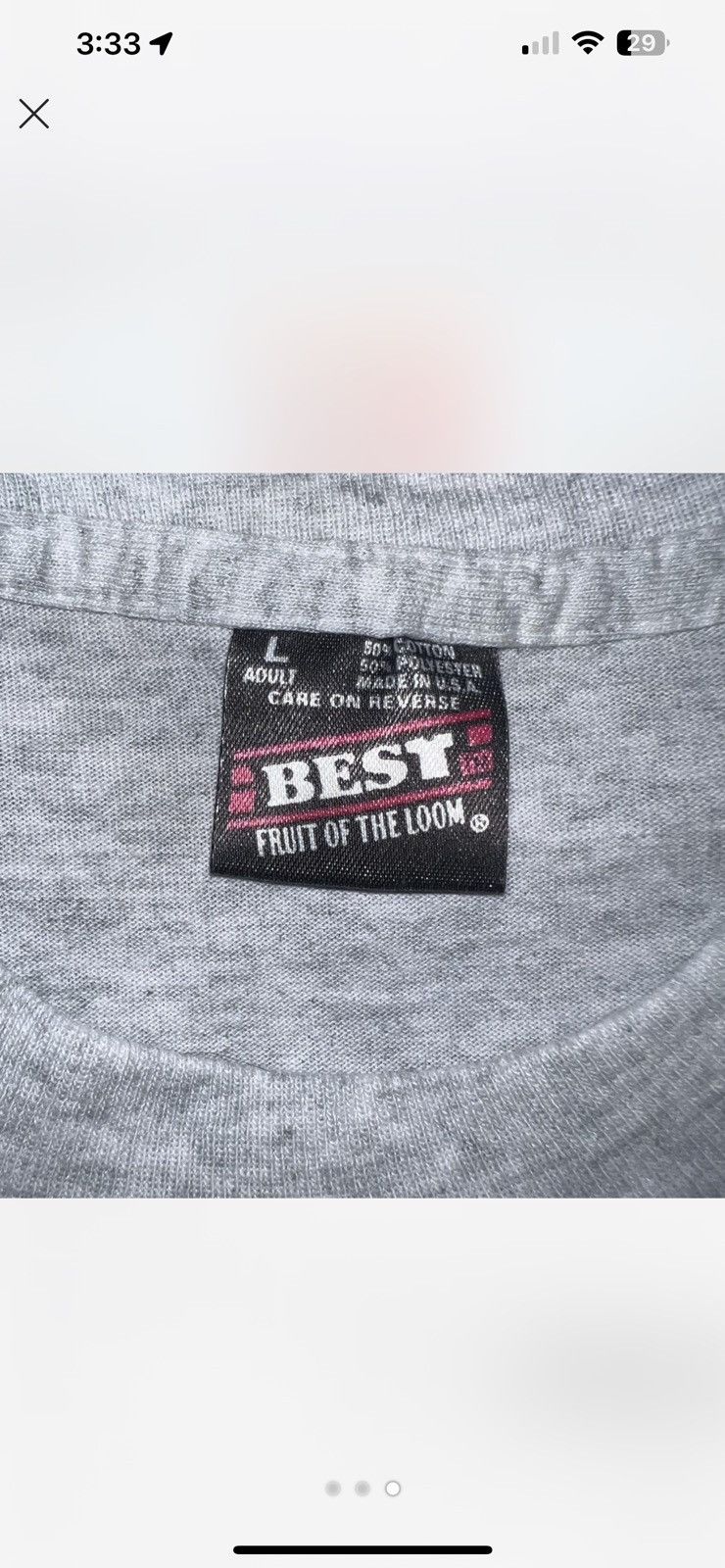 Other Vintage Fire Department Tee Size US L / EU 52-54 / 3 - 3 Thumbnail