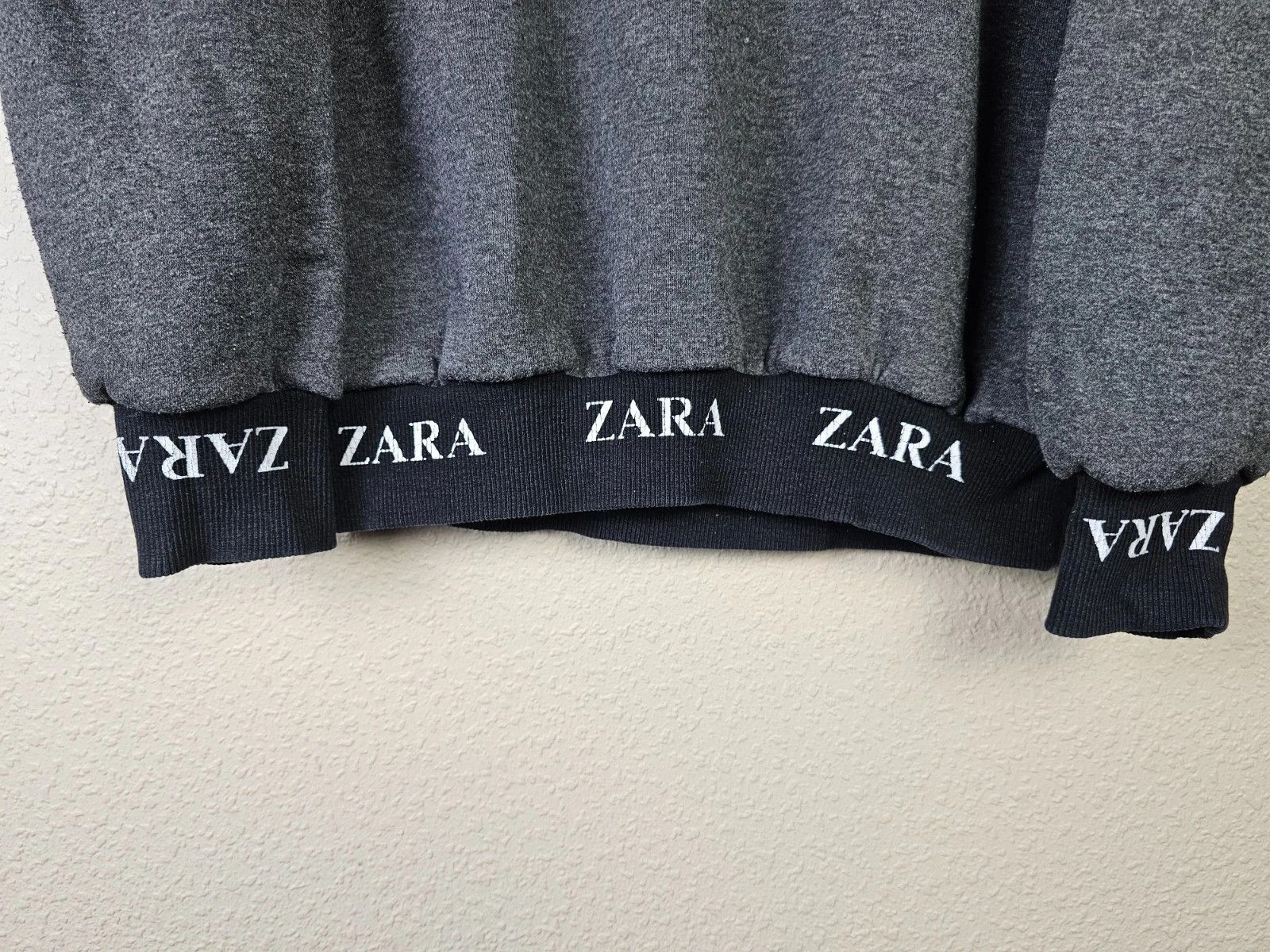 Zara Zara Exploration Mock Neck Sweatshirt Graphic Cotton Fits M Size US M / EU 48-50 / 2 - 6 Thumbnail